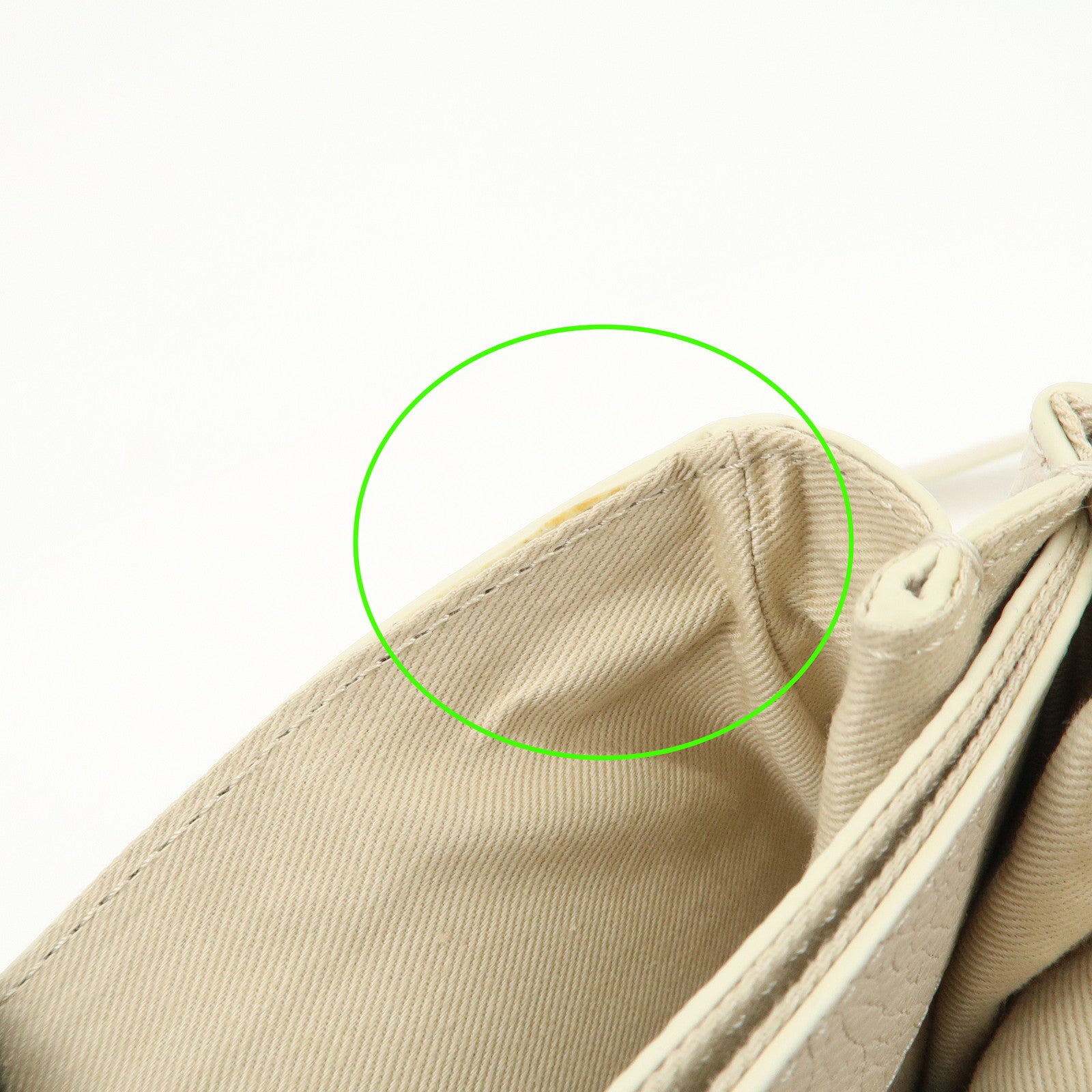 Chole See by Chloé Hana Leather Shoulder Bag Ivory Gold