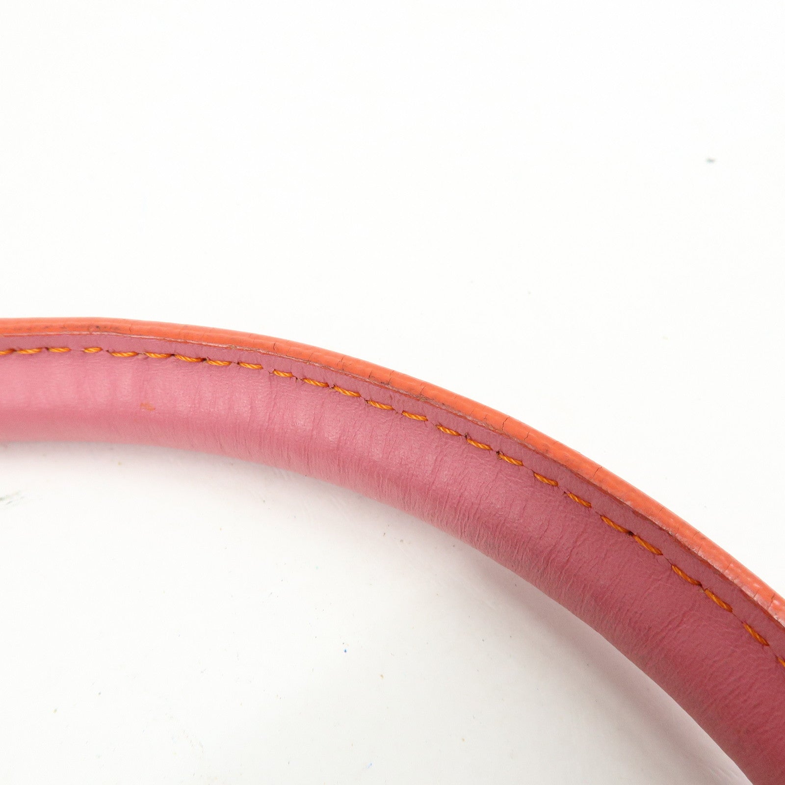 LOEWE Leather Tote Bag Shoulder Bag Hand Bag PInk