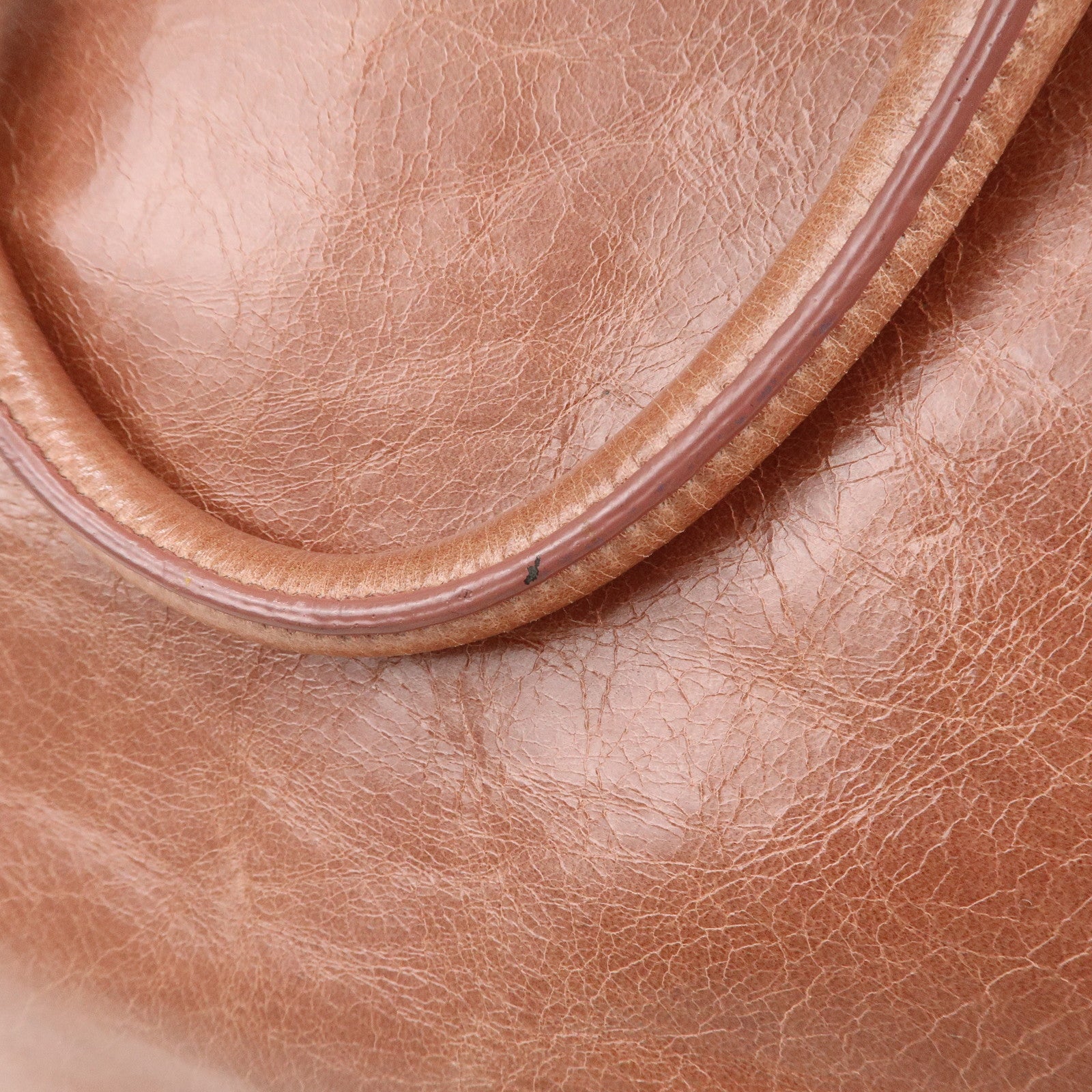 PRADA Logo Leather 2Way Bag Shoulder Bag Hand Bag Pink