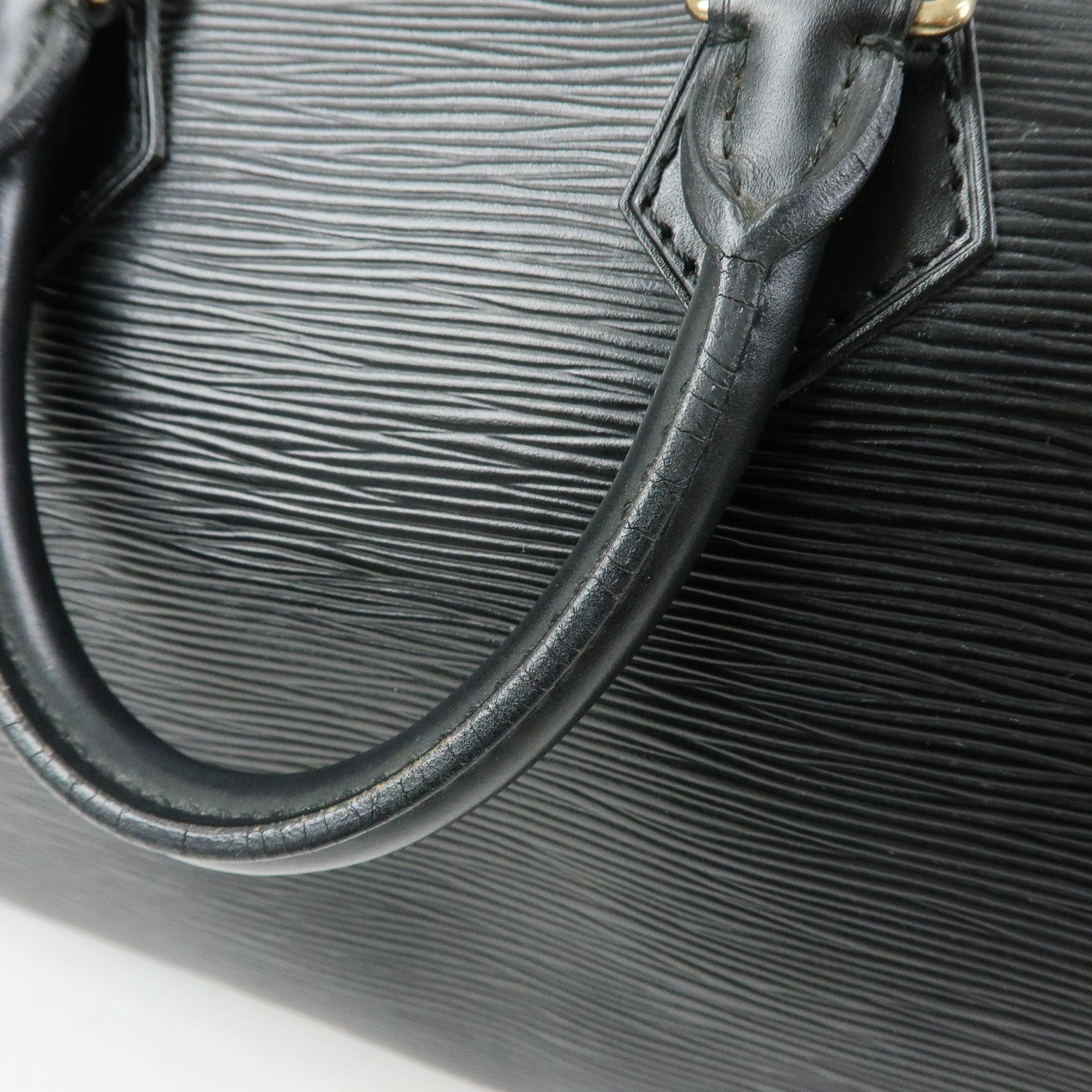 Louis Vuitton Epi Speedy 25 Boston Bag Hand Bag Noir Black M43012