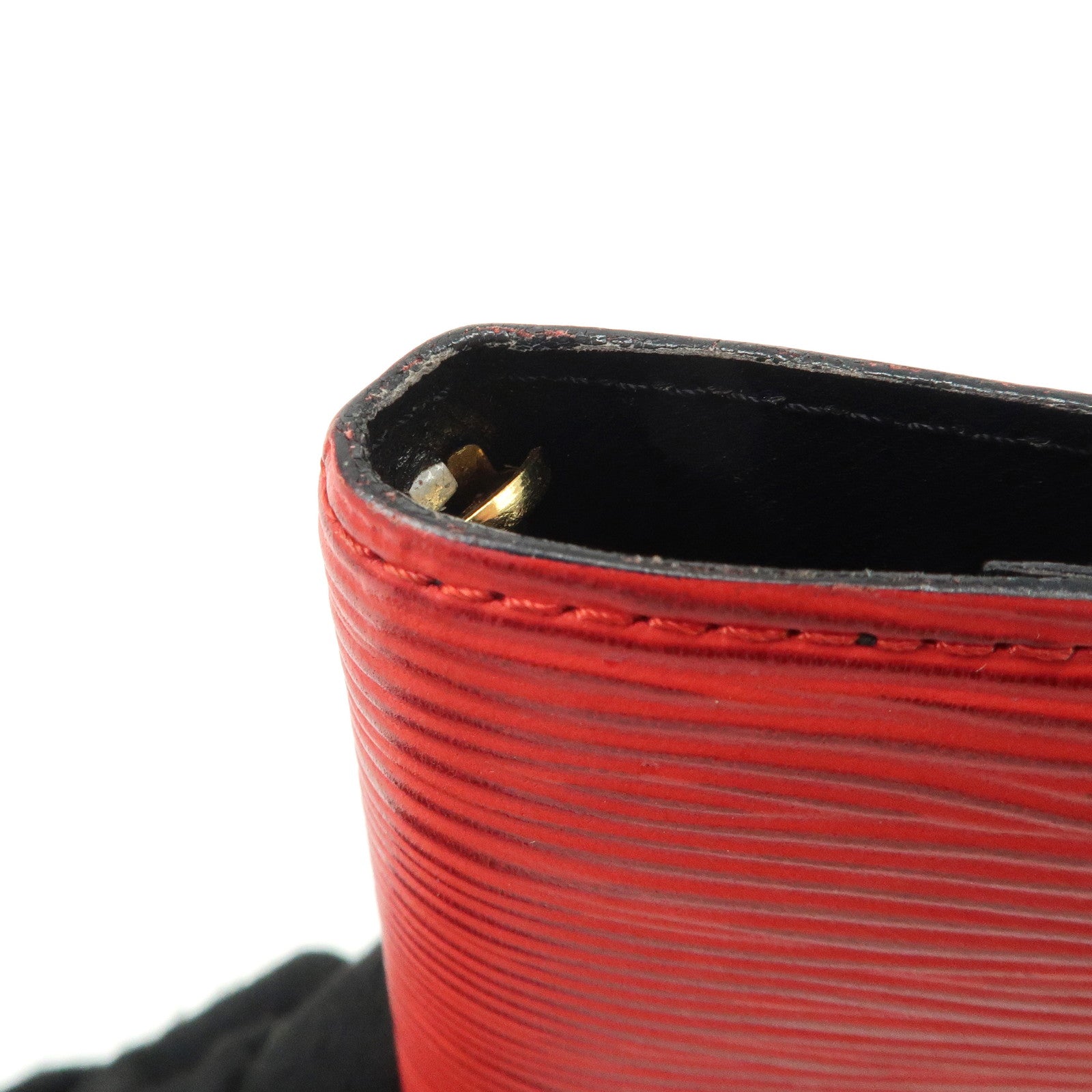 Louis Vuitton Epi Set of 2 Agenda Cover Castilian Red R20059 R20057 Used