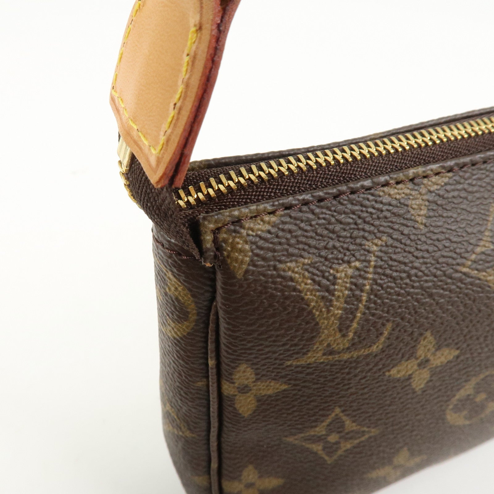 Louis Vuitton Monogram Pochette Accessoires Pouch Hand Bag M51980