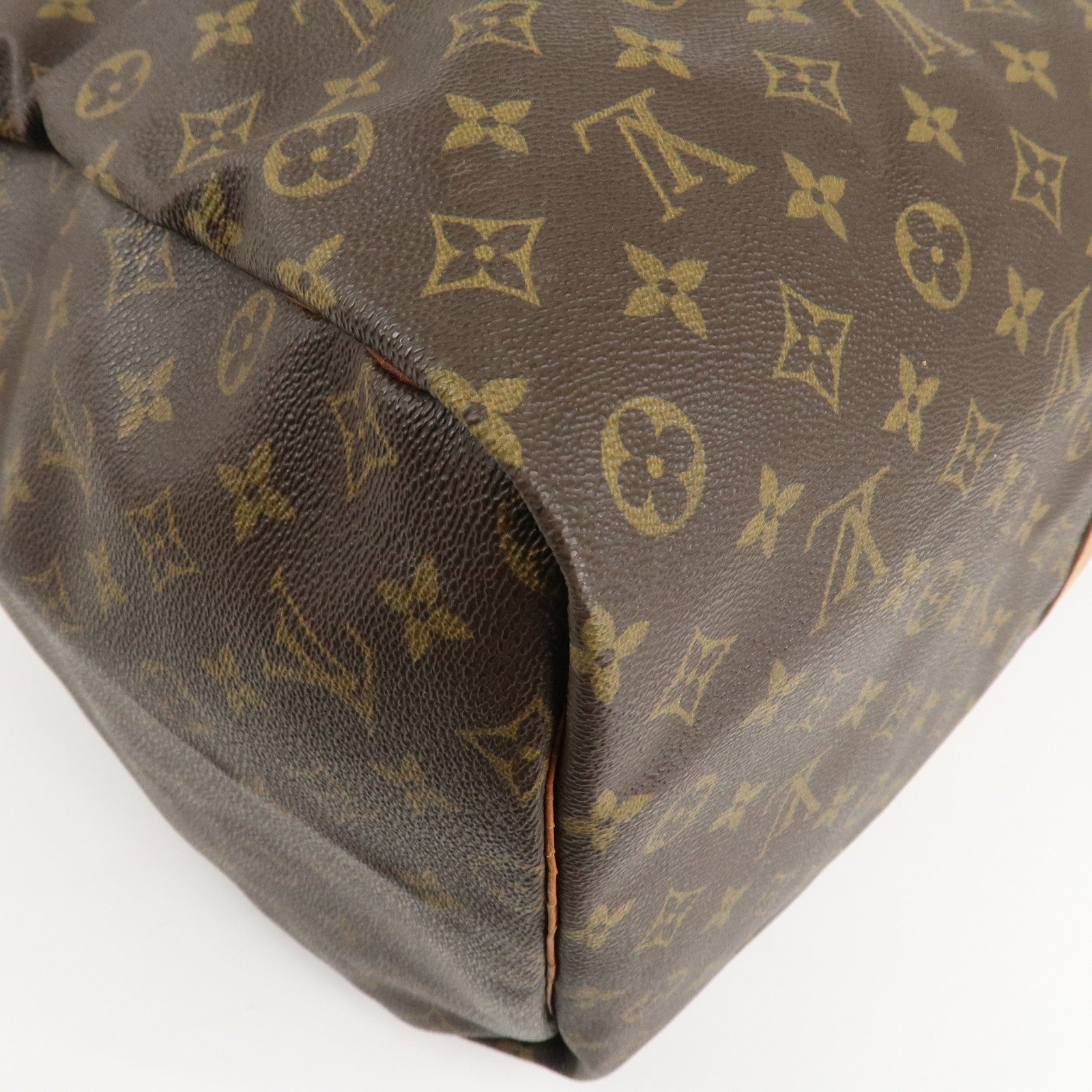 Louis Vuitton Monogram Keep All 60 Boston Bag Brown M41422 Used