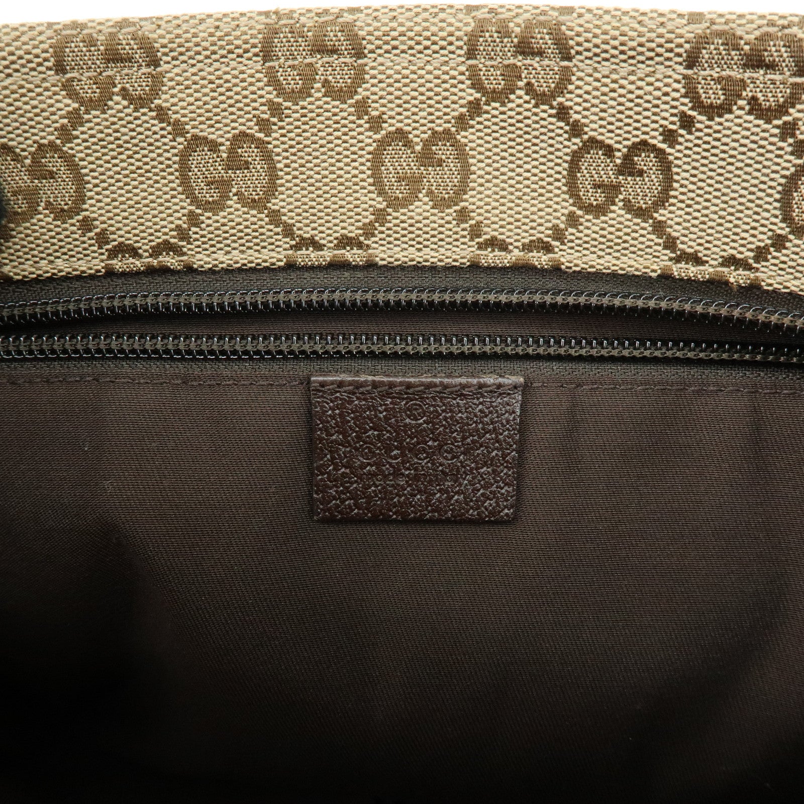 GUCCI Sherry GG Canvas Leather Shoulder Crossbody Bag 189749