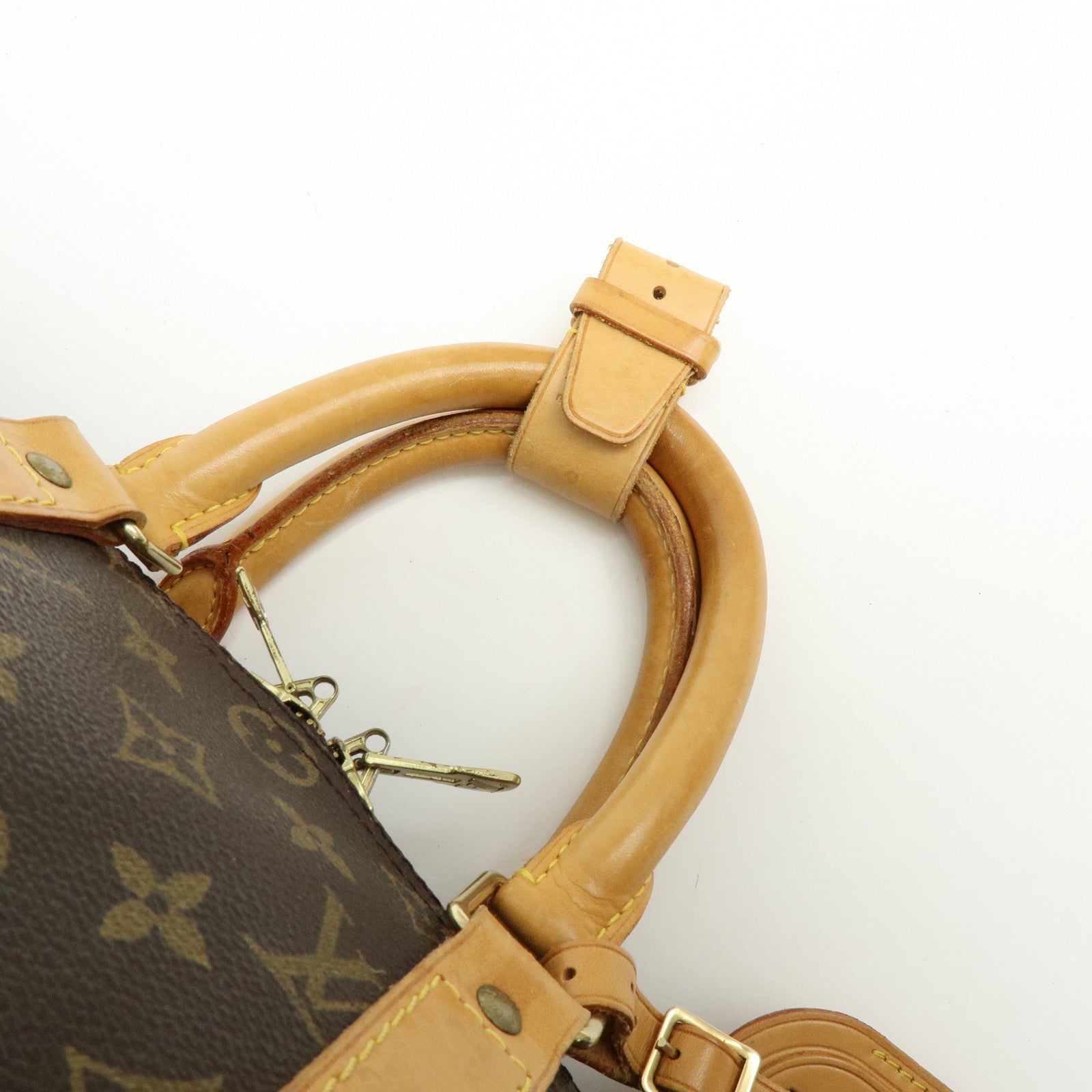 Louis Vuitton Monogram Keep All Bandouliere 45 Boston Bag M41418
