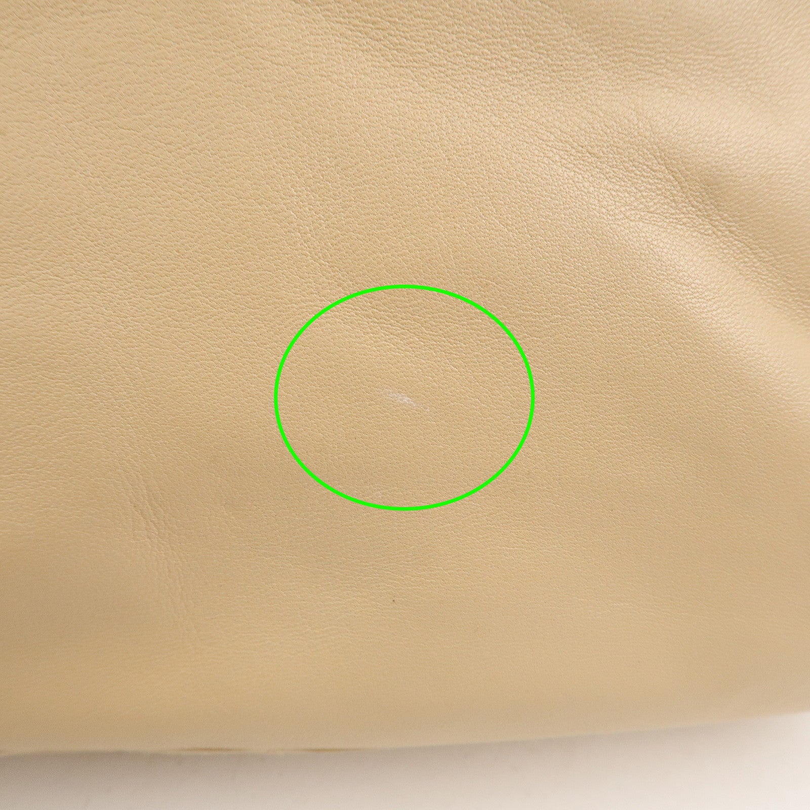 LOEWE Logo Nappa Leather Shoulder Bag Crossbody Bag Beige