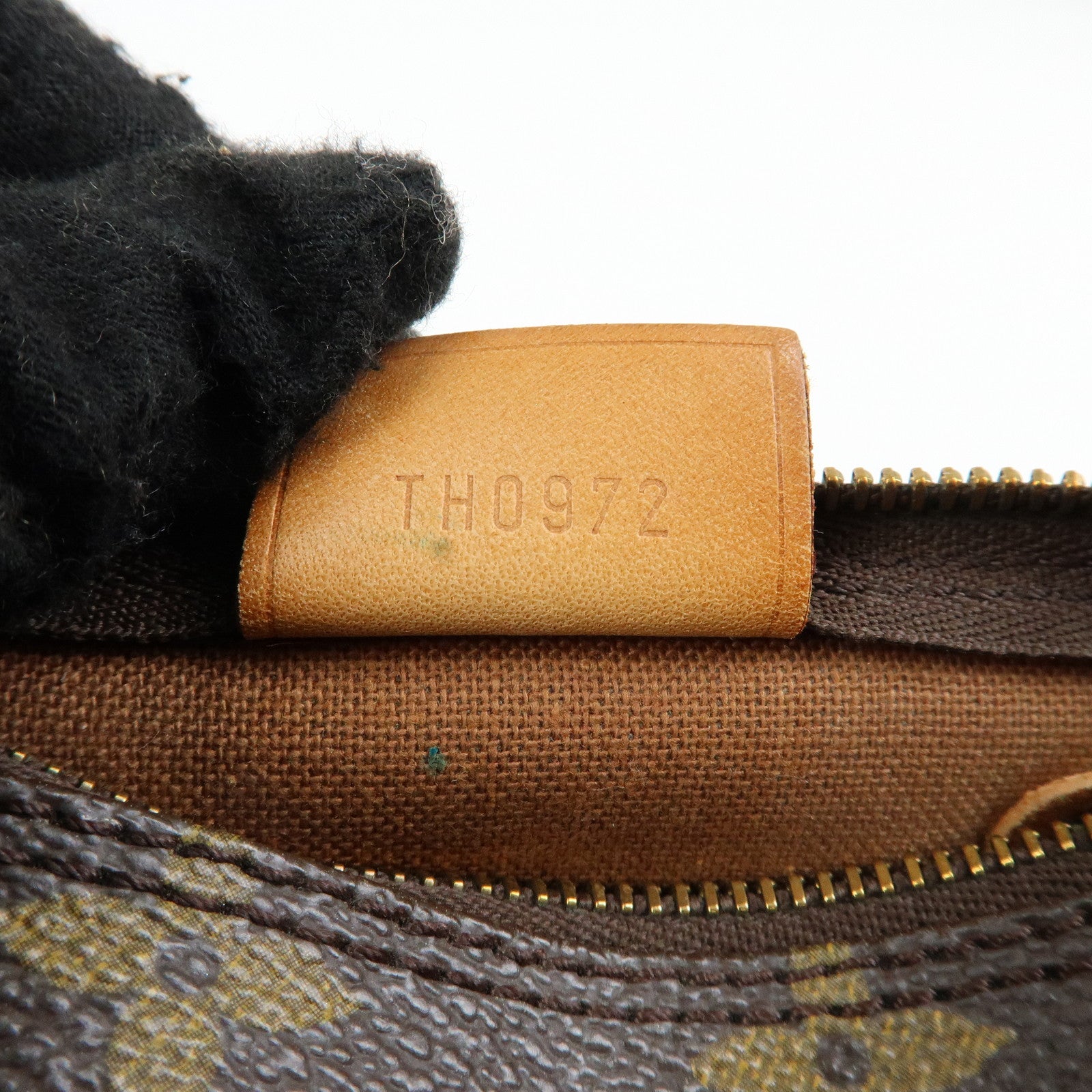 Louis Vuitton Monogram Mini Speedy & Strap Hand Bag Brown M41534