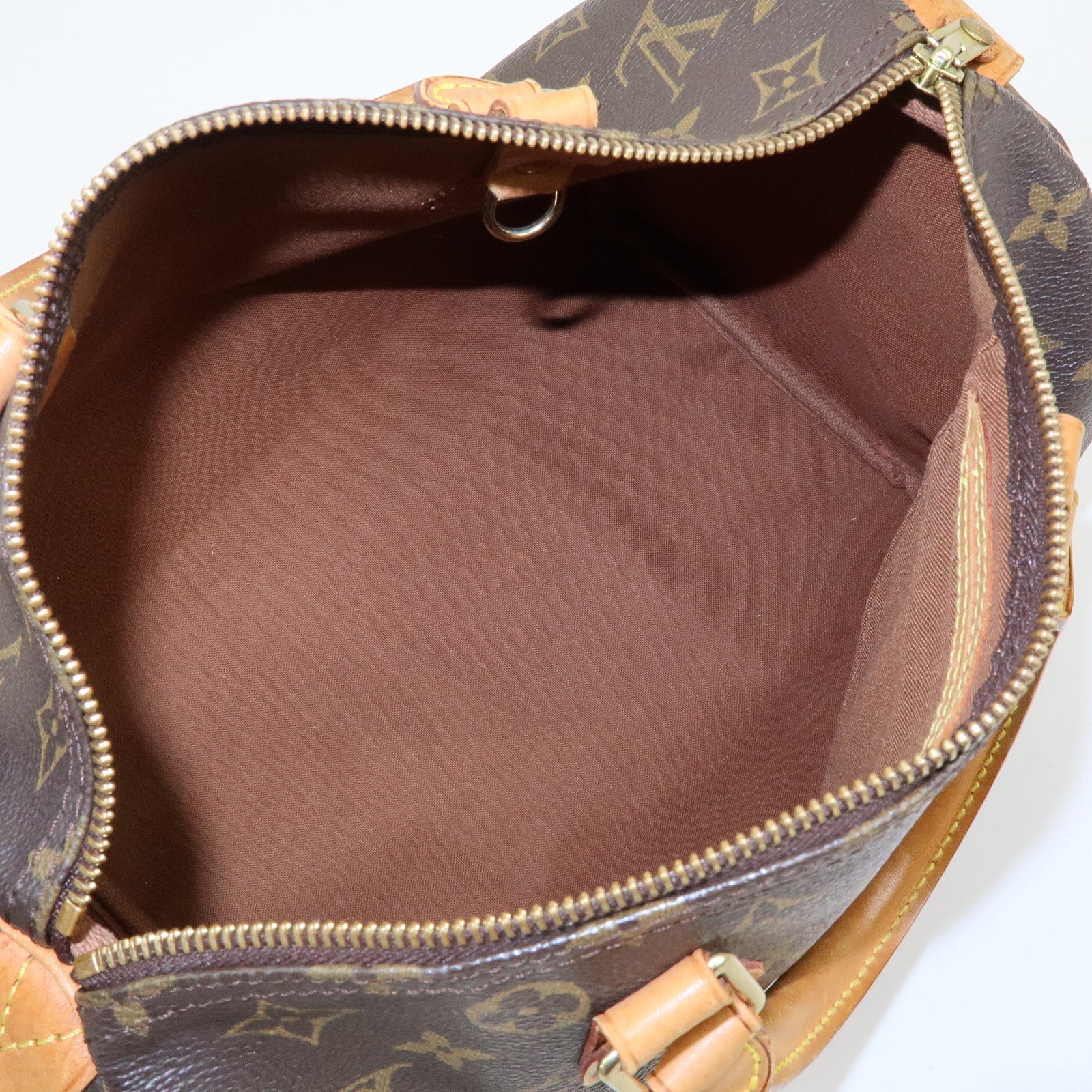 Louis Vuitton Monogram Speedy 30 Boston Bag Hand Bag Brown M41526