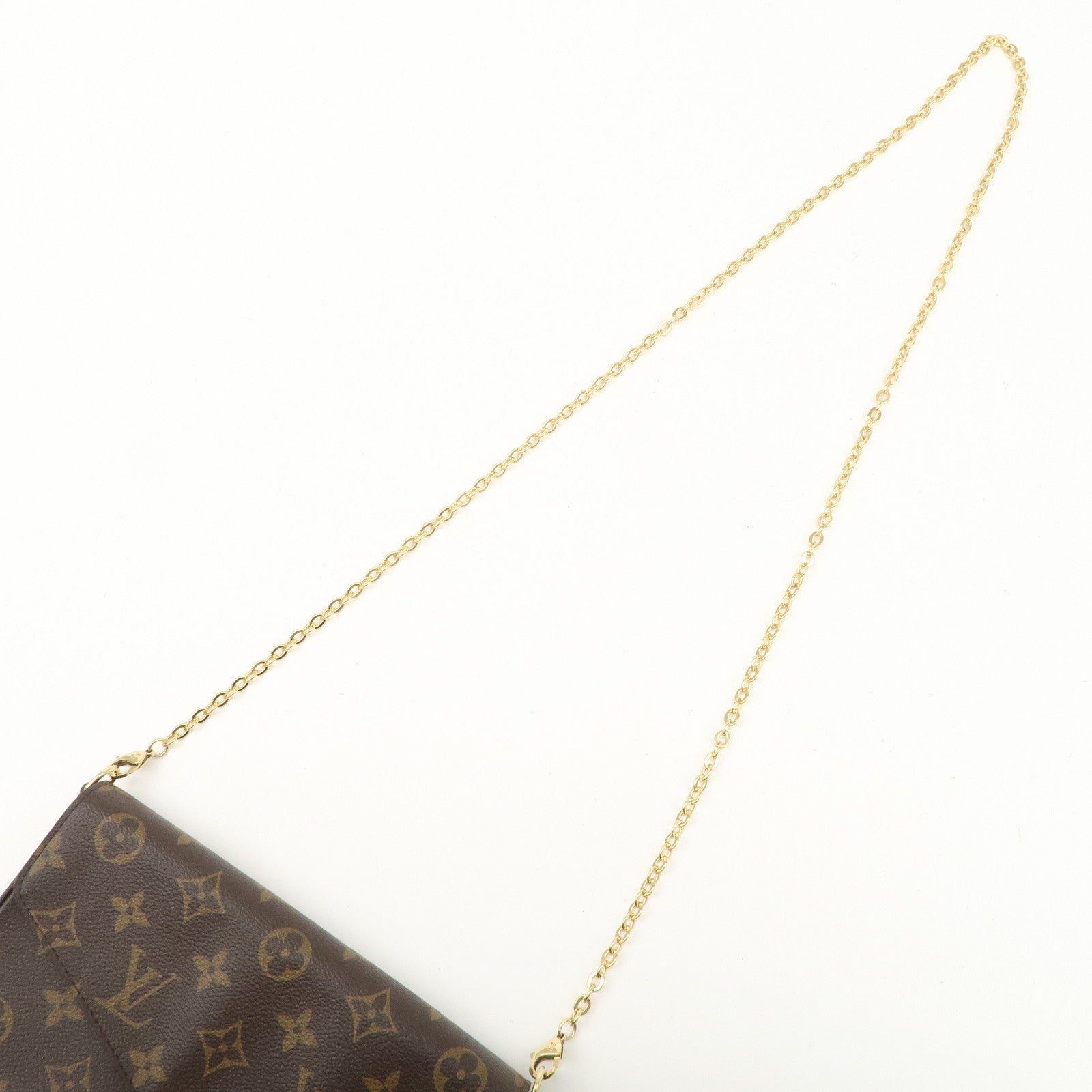 Louis Vuitton Monogram Pochette Felicie Shoulder Bag Brown M61276 Used