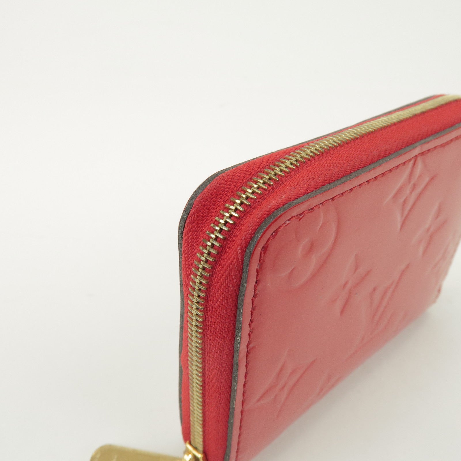 Louis Vuitton Monogram Vernis Zippy Coin Purse Pomme d'Amour M93608
