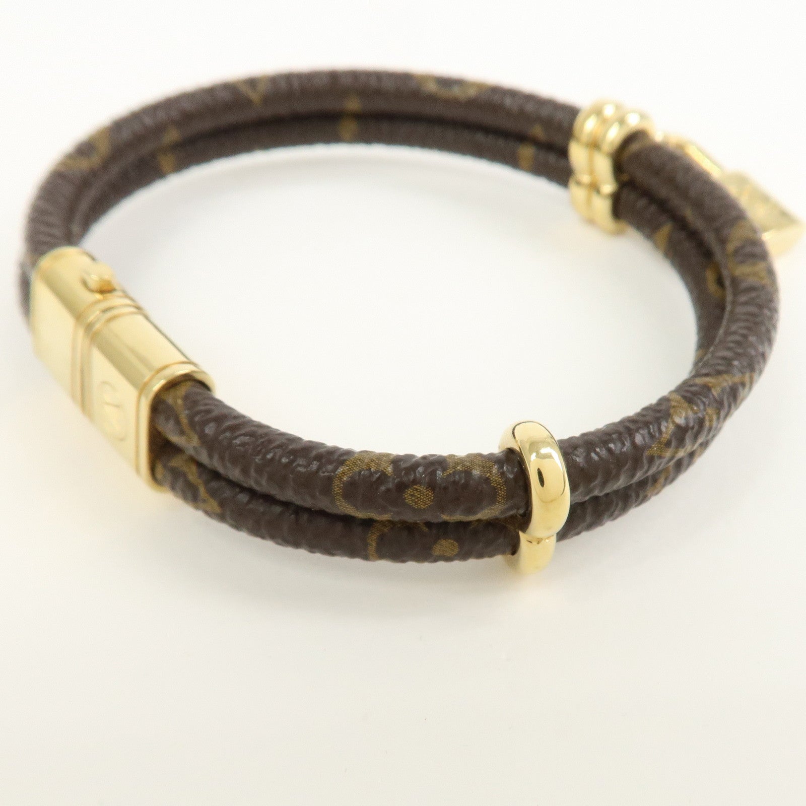 Louis Vuitton Monogram Canvas Keep It Twice Bracelet M8109