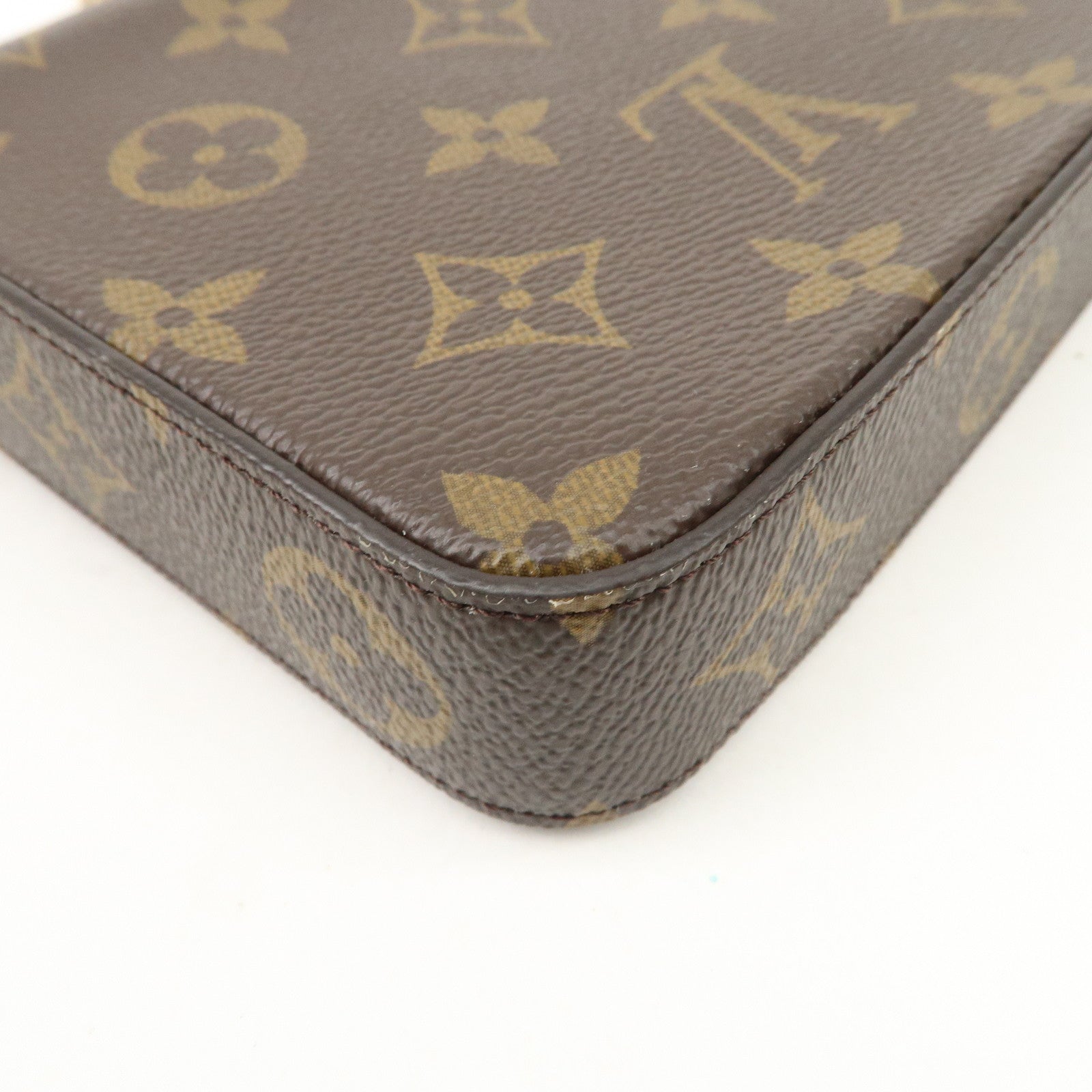 Louis Vuitton Monogram Pochette Felicie Shoulder Bag Brown M61276 Used