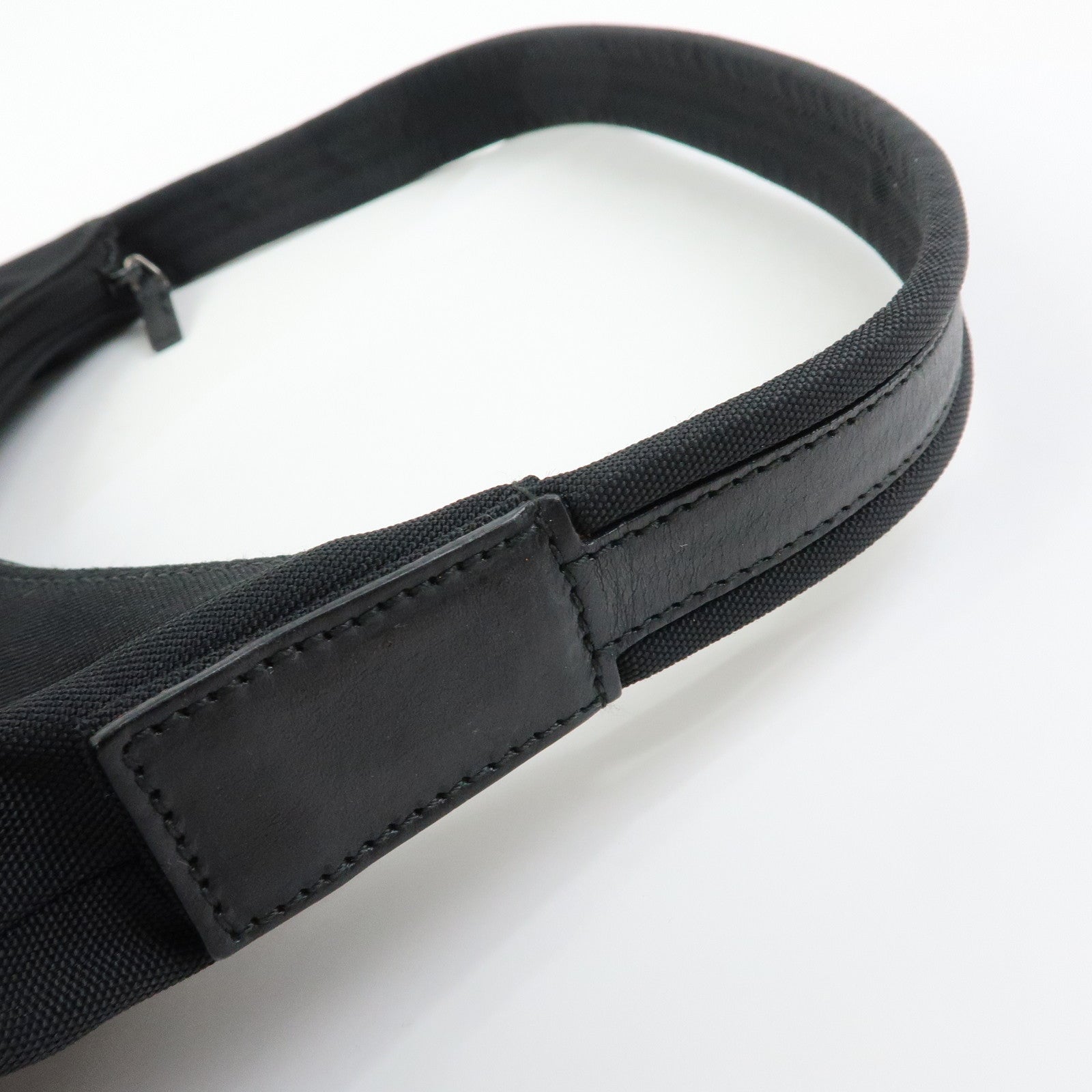 GUCCI Canvas Leather Shoulder Bag Hand Bag Black 001・3386・1705