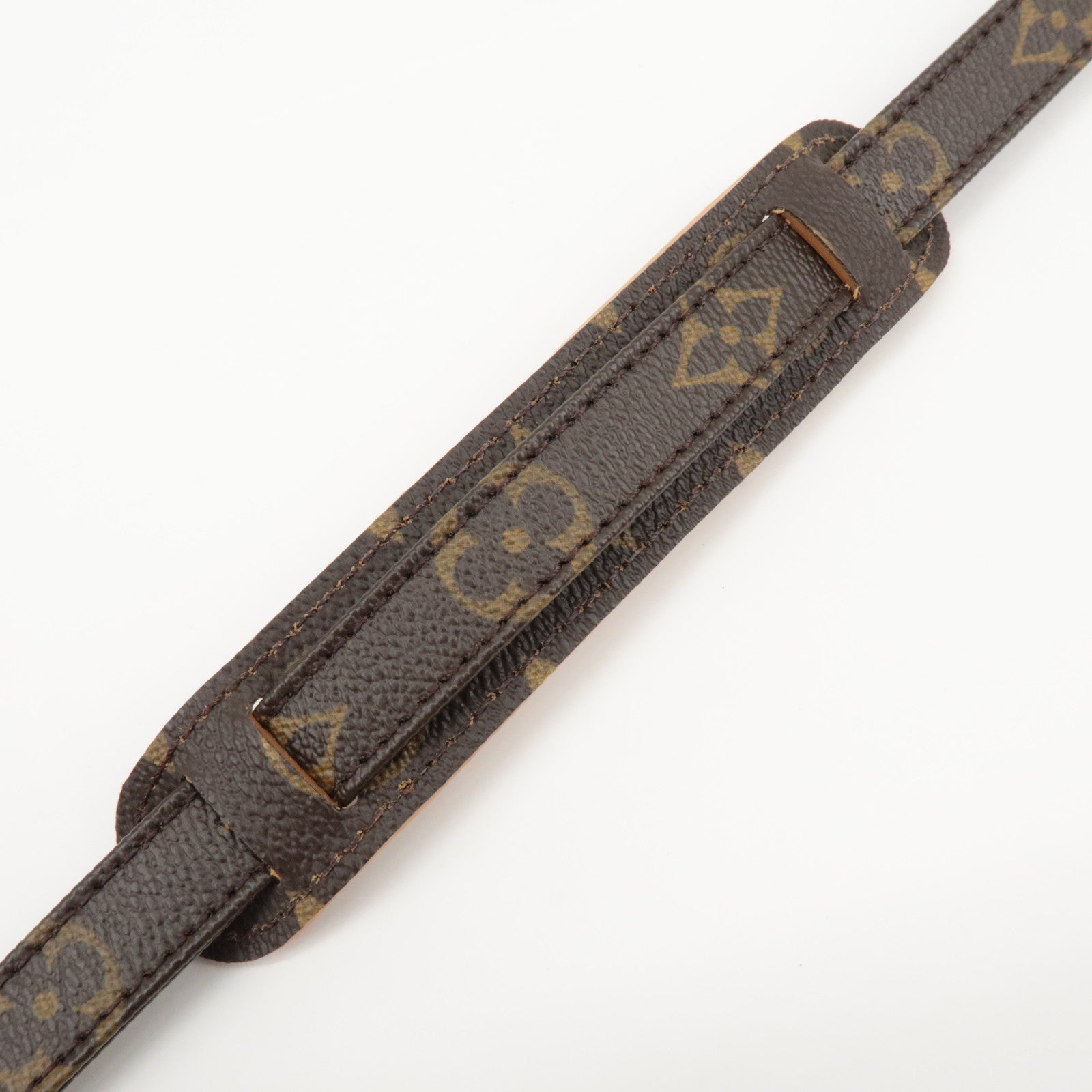 Louis Vuitton Monogram Canvas Shoulder Strap 120cm Brown J75010 Used