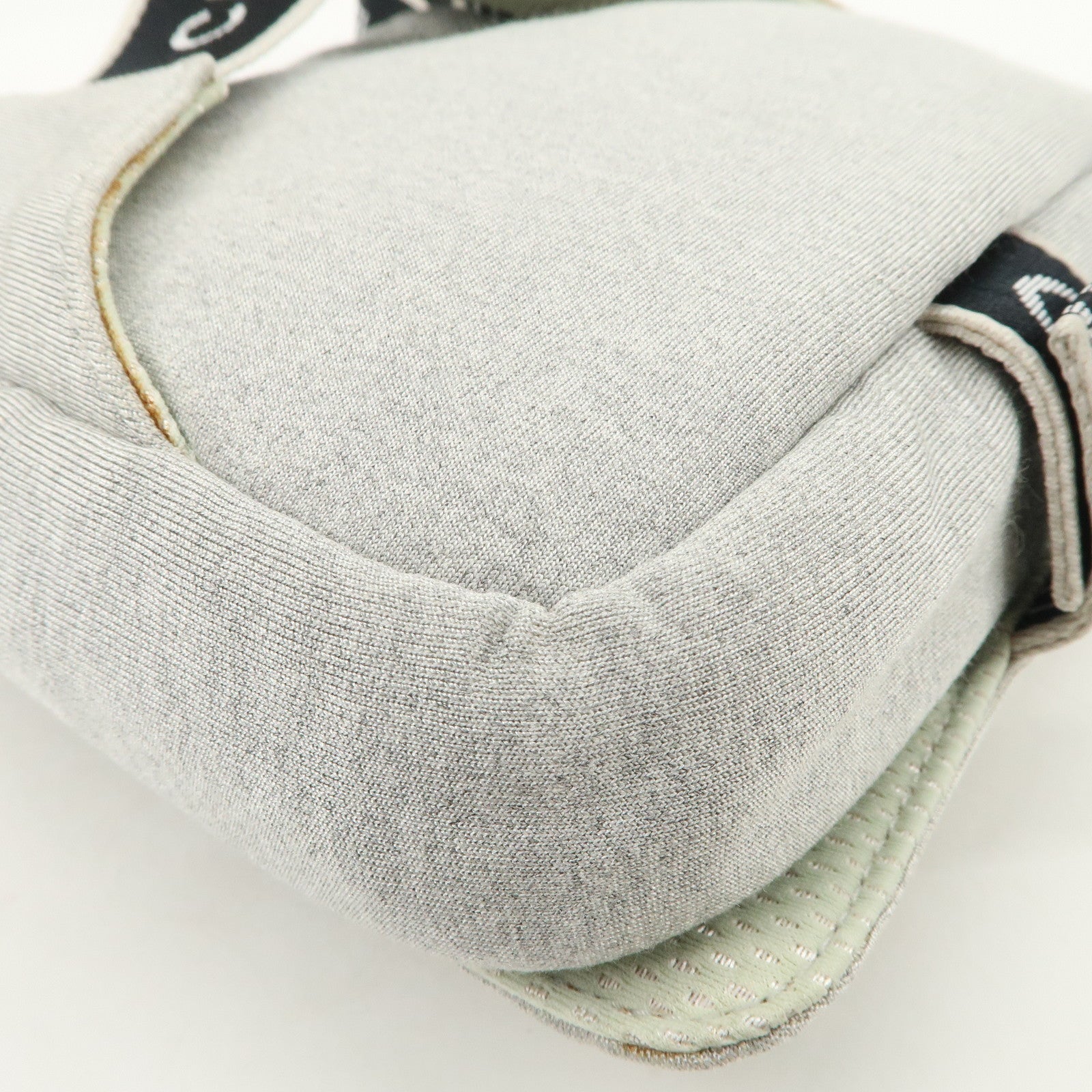 CHANEL Sport Line Cotton Jersey Waist Bag Body Bag Grey