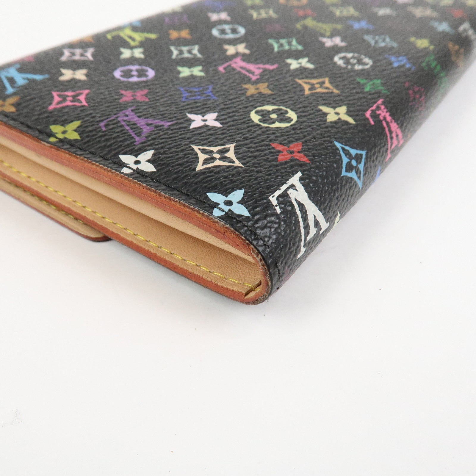 Louis Vuitton Monogram MultiColor Portefeuille Sarah Wallet M9353