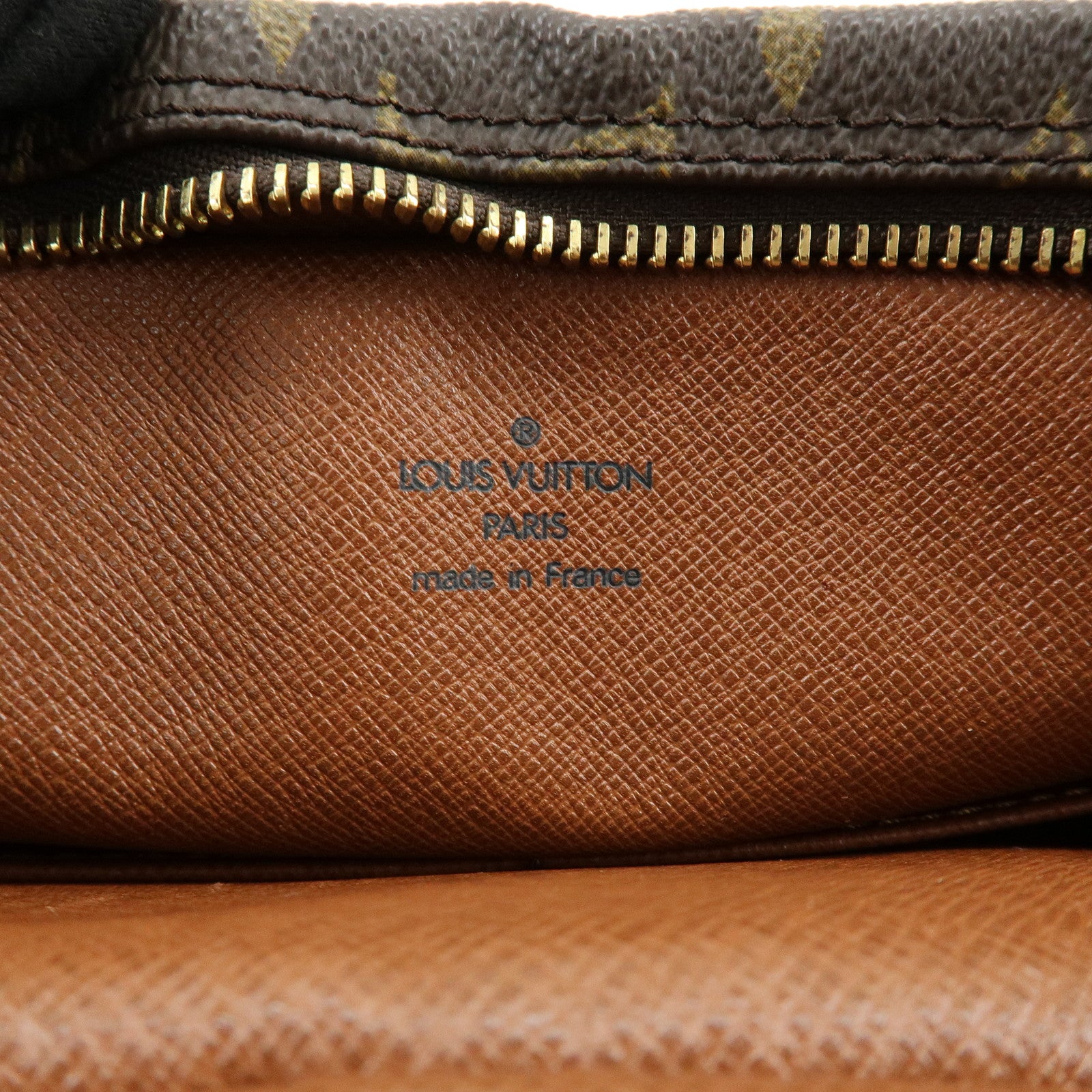 Louis Vuitton Monogram Compiegne 28 Pouch Clutch Bag Brown M51845