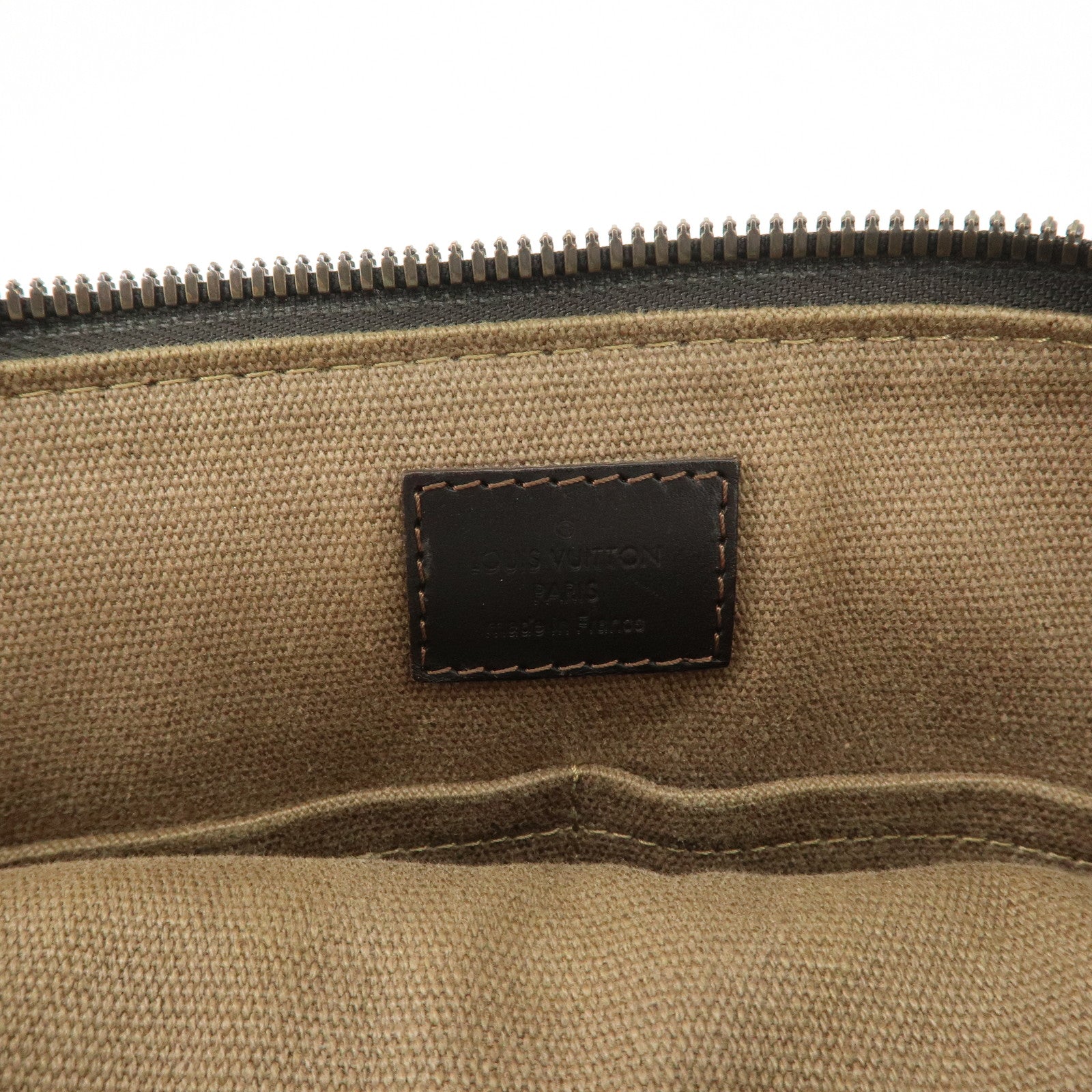 Louis Vuitton Utah Leather Shawnee MM Shoulder Bag Cafe M93453
