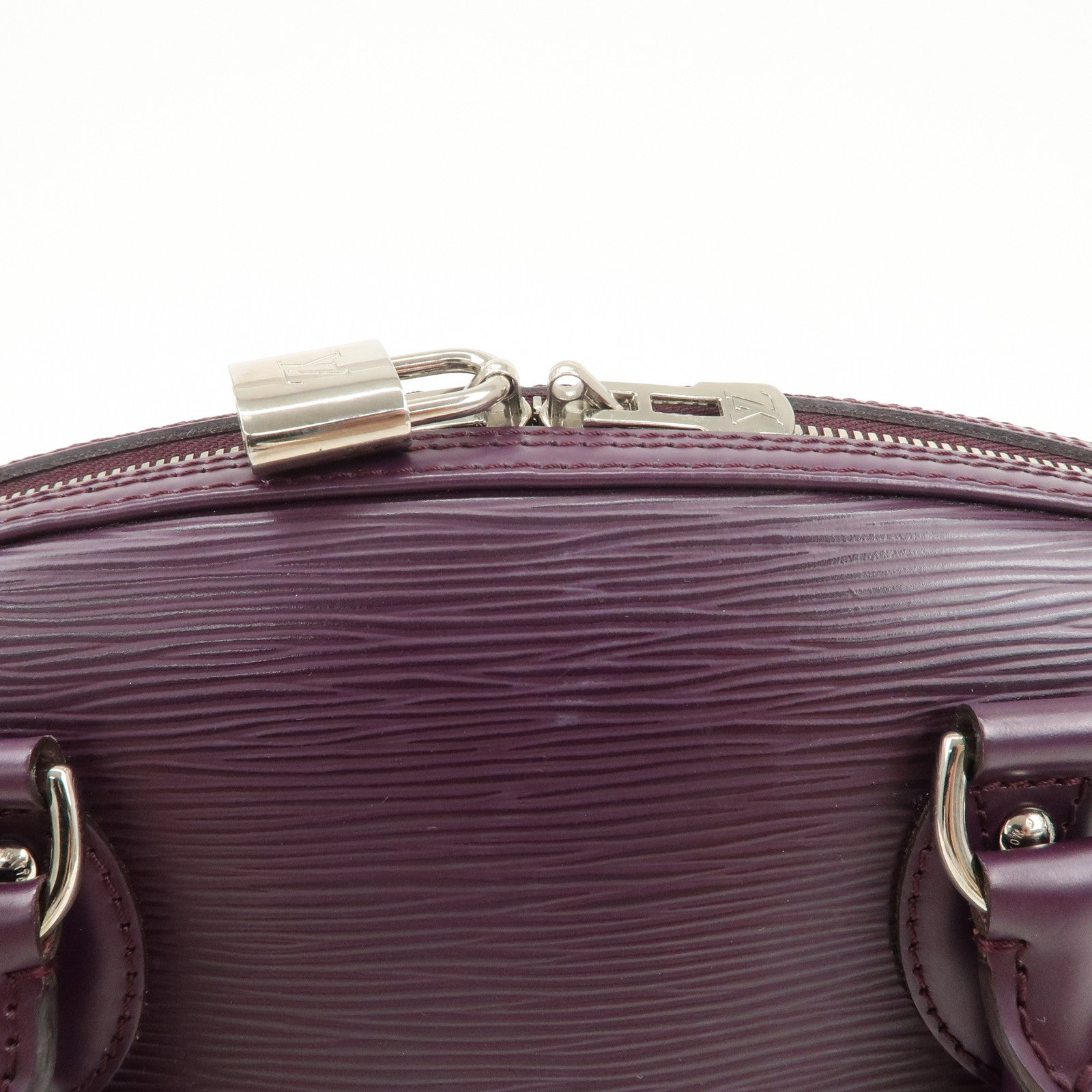 Louis Vuitton Epi Leather Jasmin Hand Bag Cassis M5285K Used