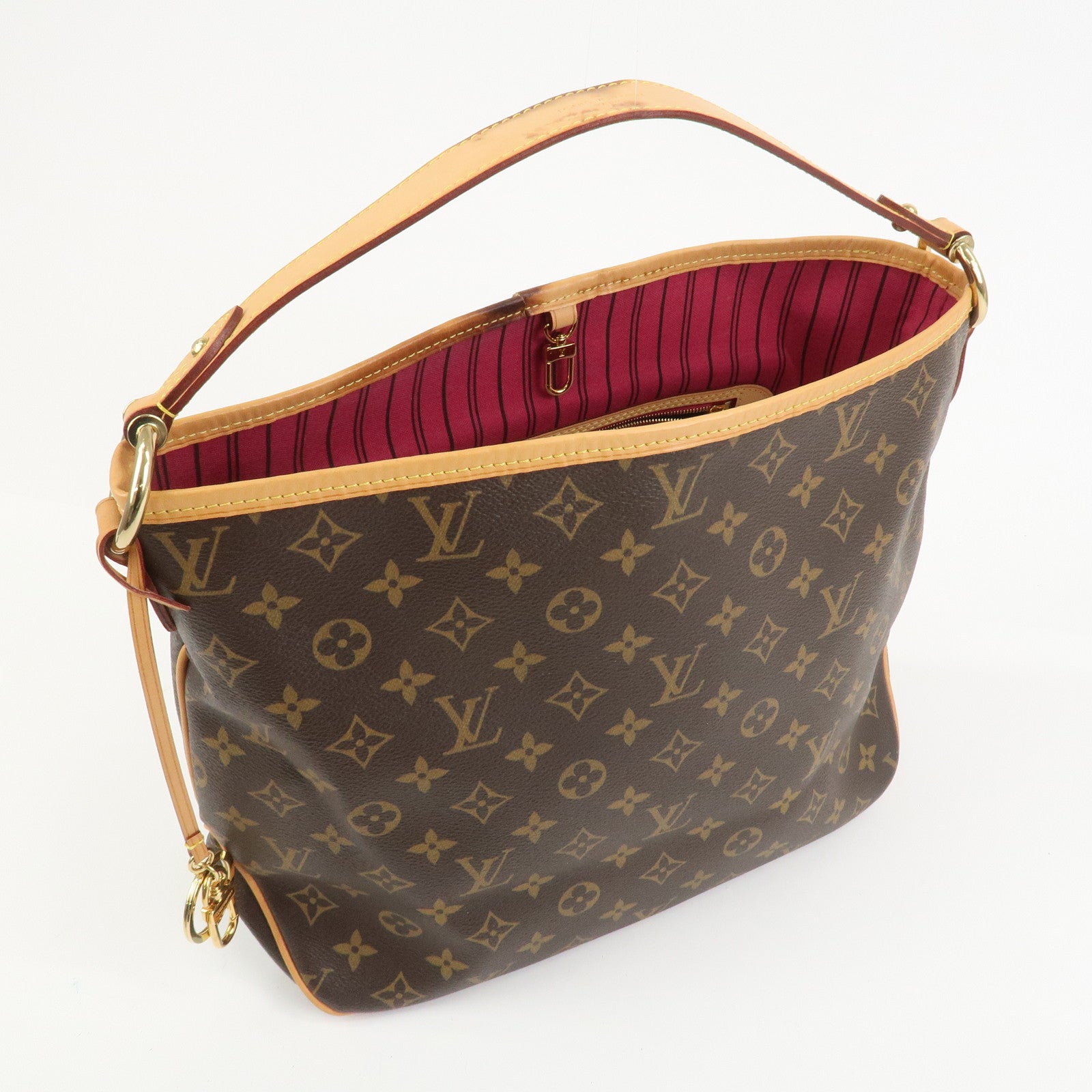 Louis Vuitton Monogram Delightful PM Shoulder Bag Brown M50155