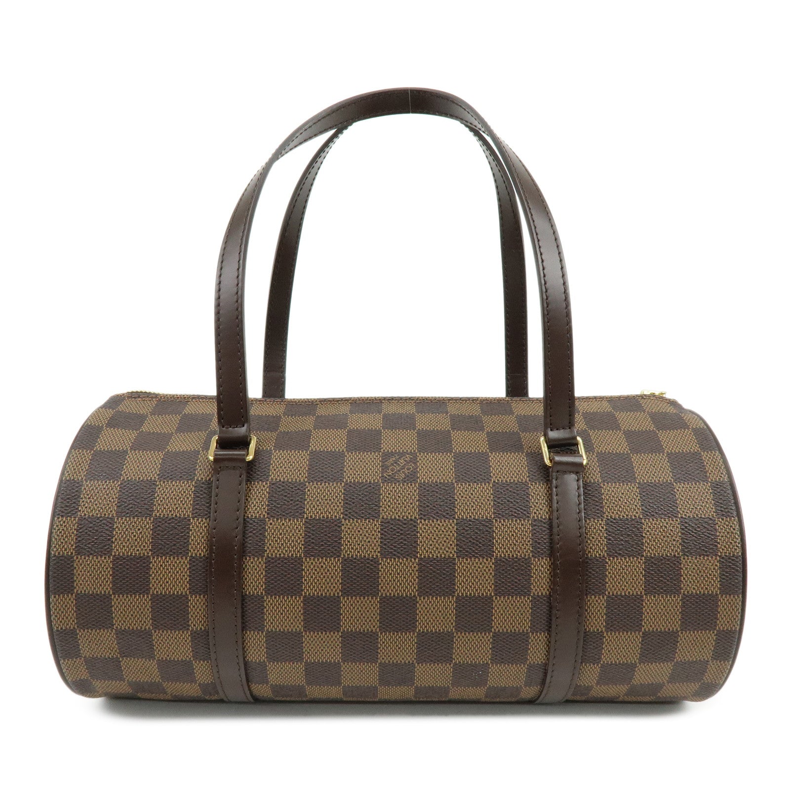 Louis Vuitton Damier Ebene Papillon 30 Hand Bag Brown N51303