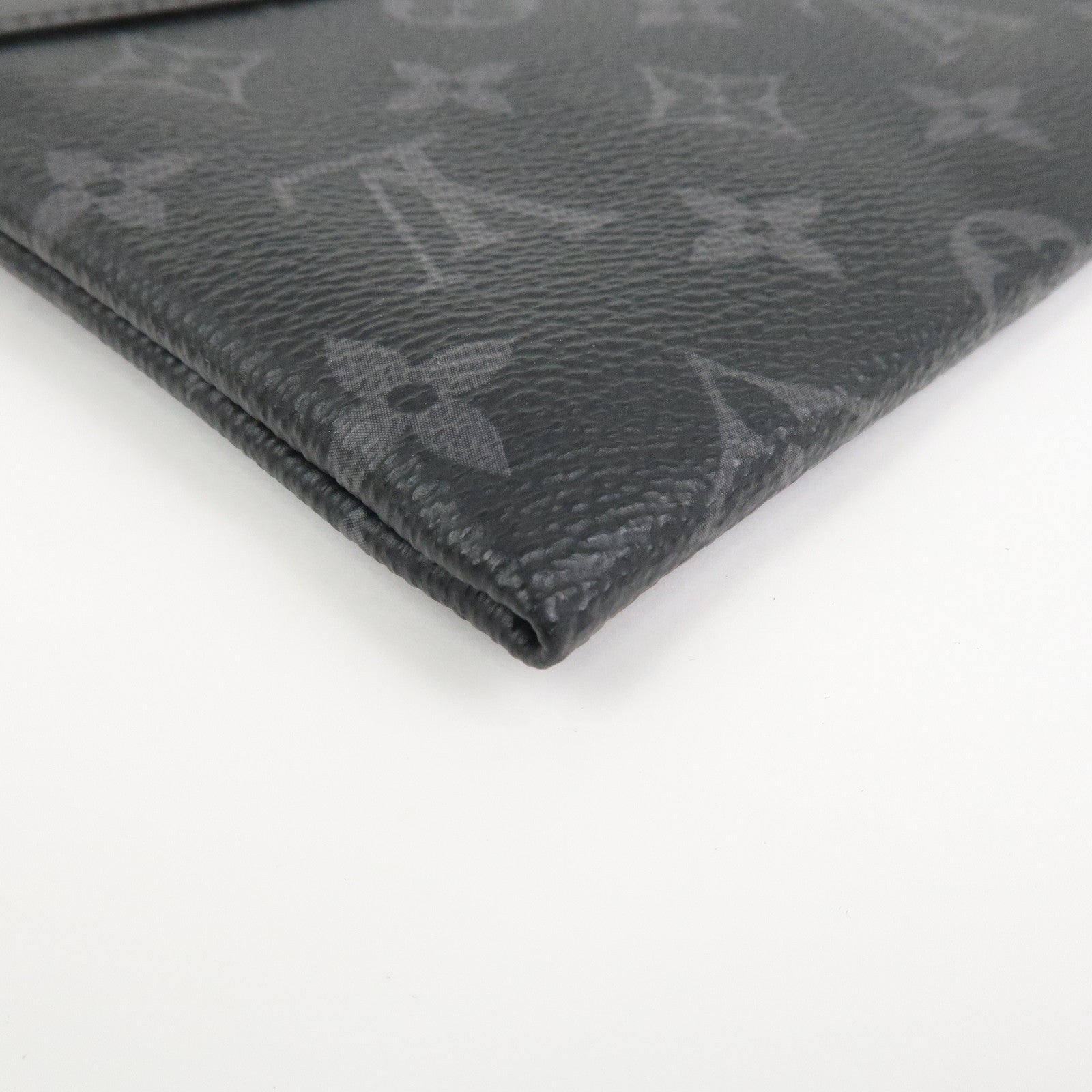 Louis Vuitton Monogram Eclips Pochette Discovery PM Pouch M44323