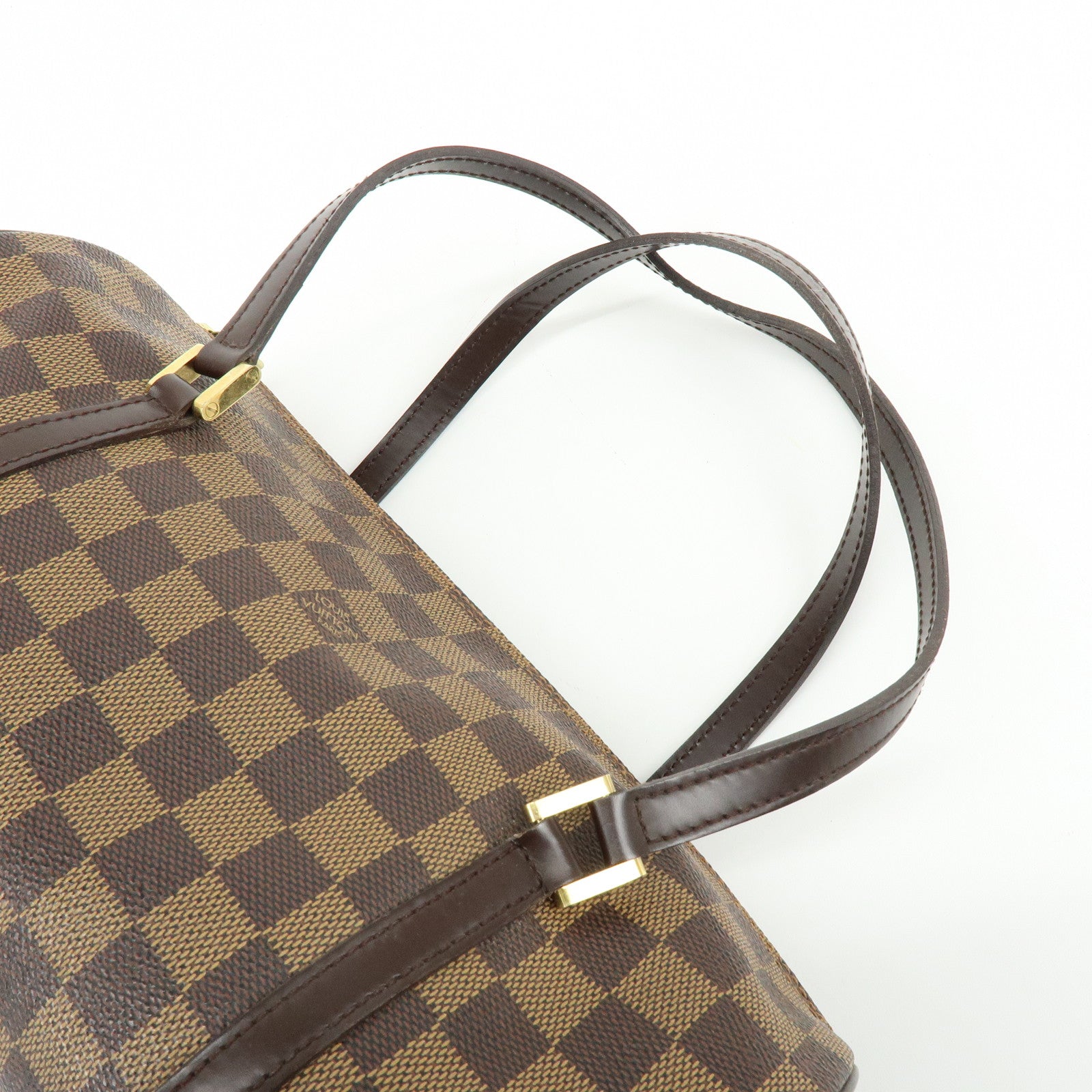 Louis Vuitton Damier Ebene Papillon 30 Hand Bag Brown N51303