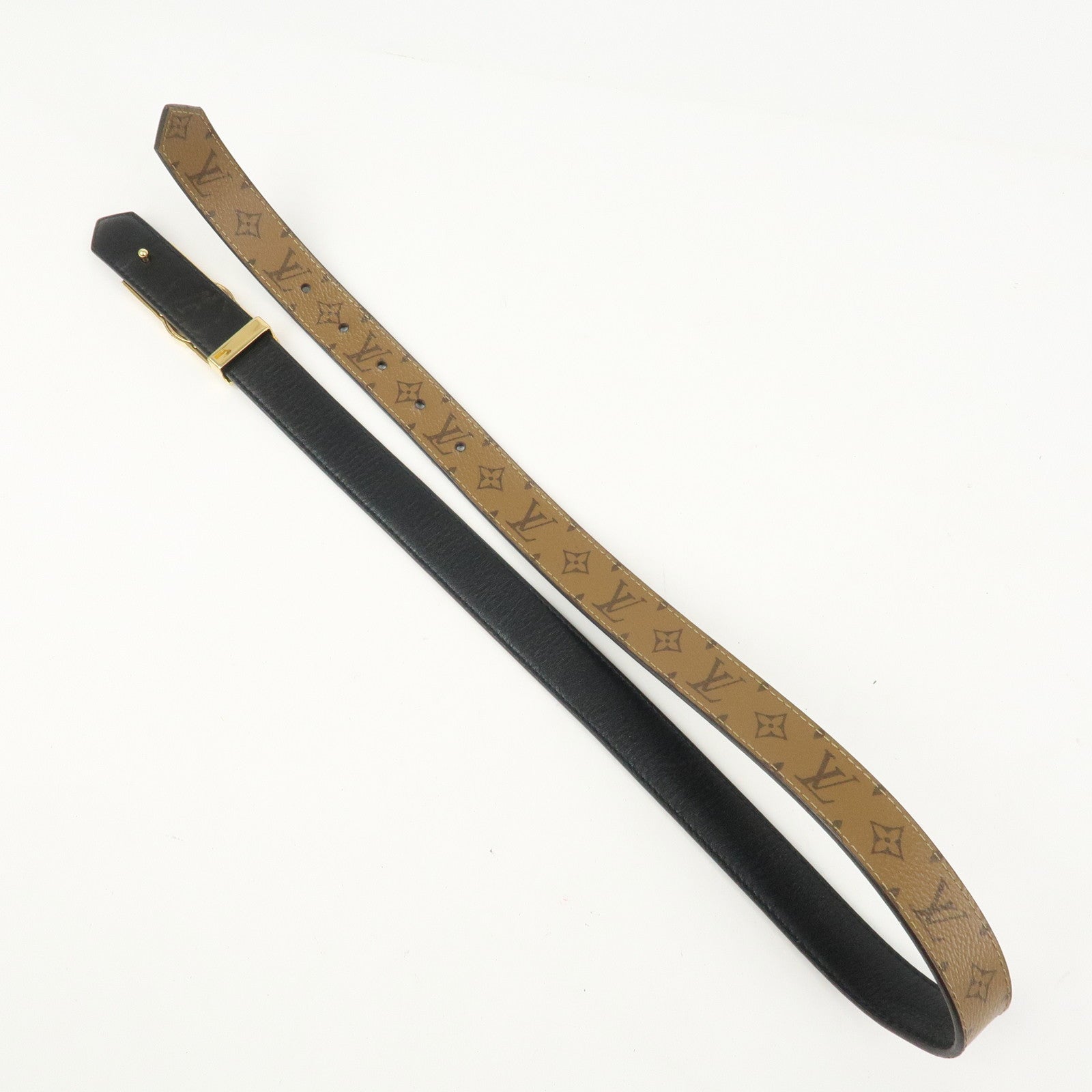 Louis Vuitton Monogram Reverse Agneau Milo Dauphine Ceinture M0203