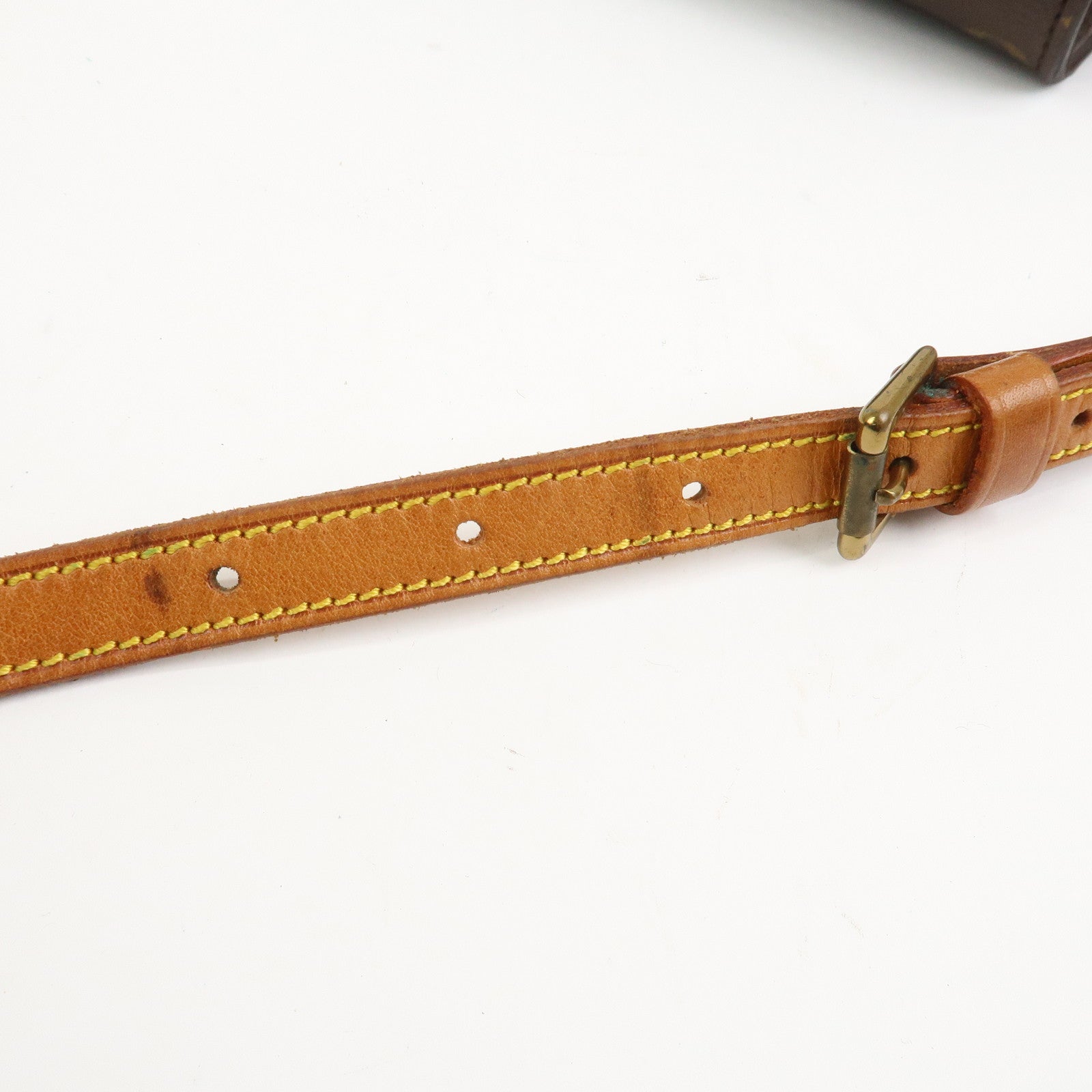 Louis Vuitton Monogram Saint Cloud MM Shoulder Bag Brown M51243