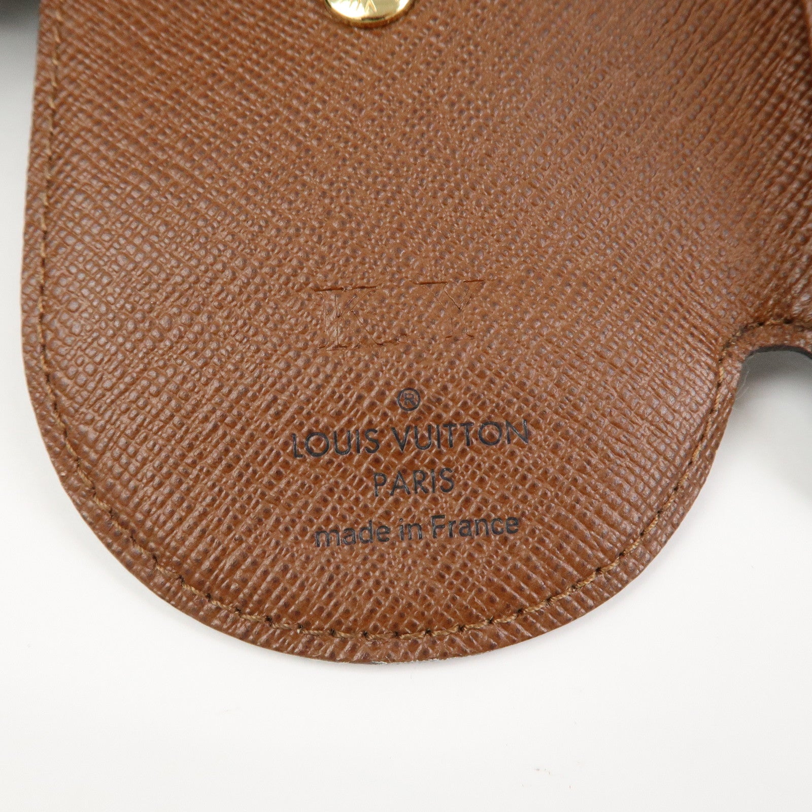 Louis Vuitton Monogram Rond GM Canvas Key Case Brown M60116