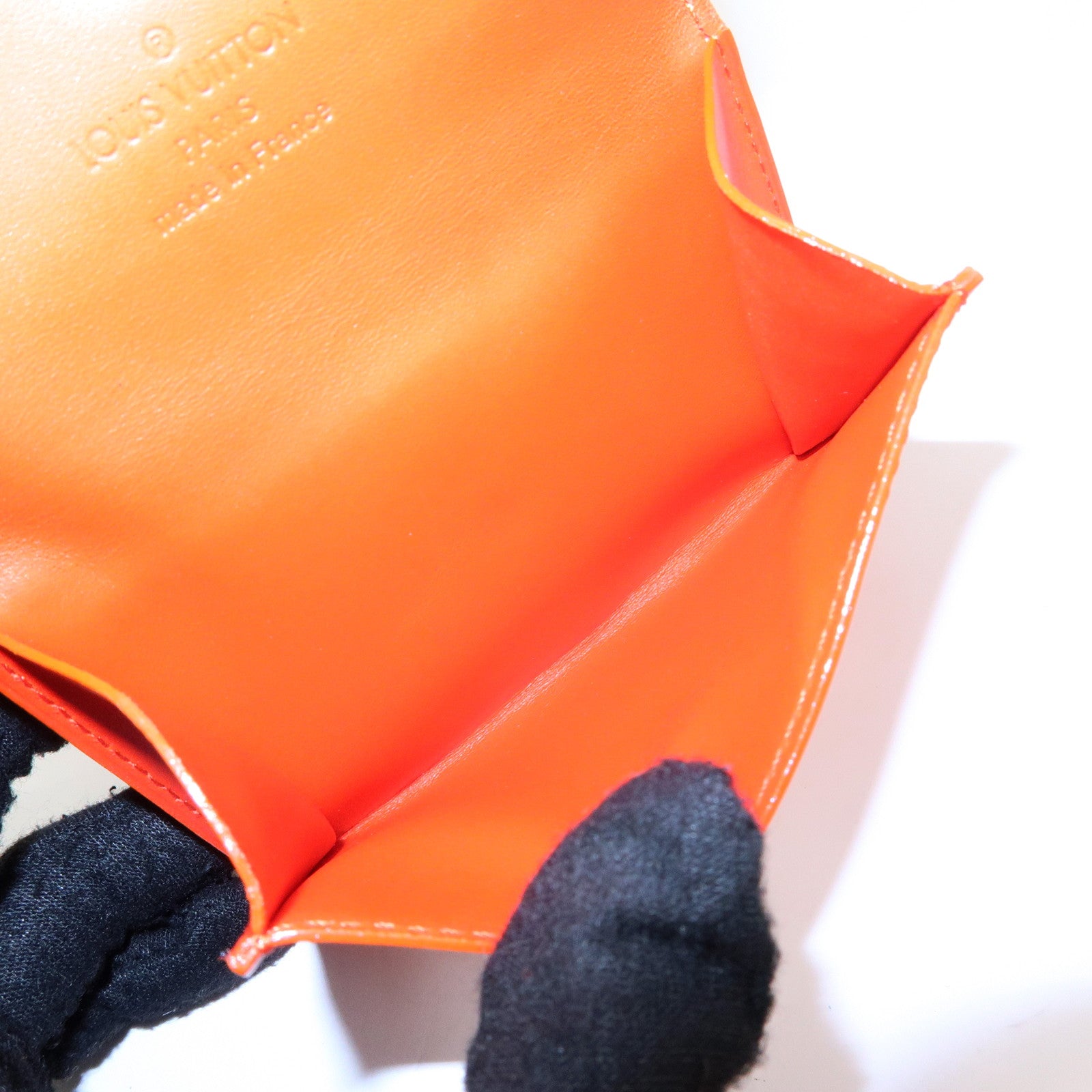 Louis Vuitton Monogram Vernis Leather Ludlow Orange Sunset M93630