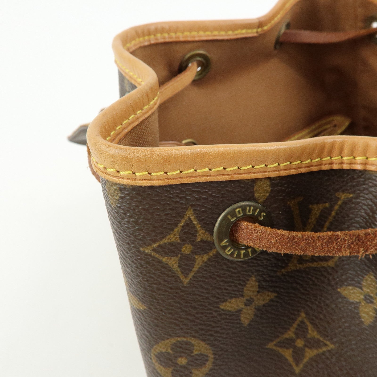 Louis Vuitton Monogram Montsouris MM Backpack Brown M51136