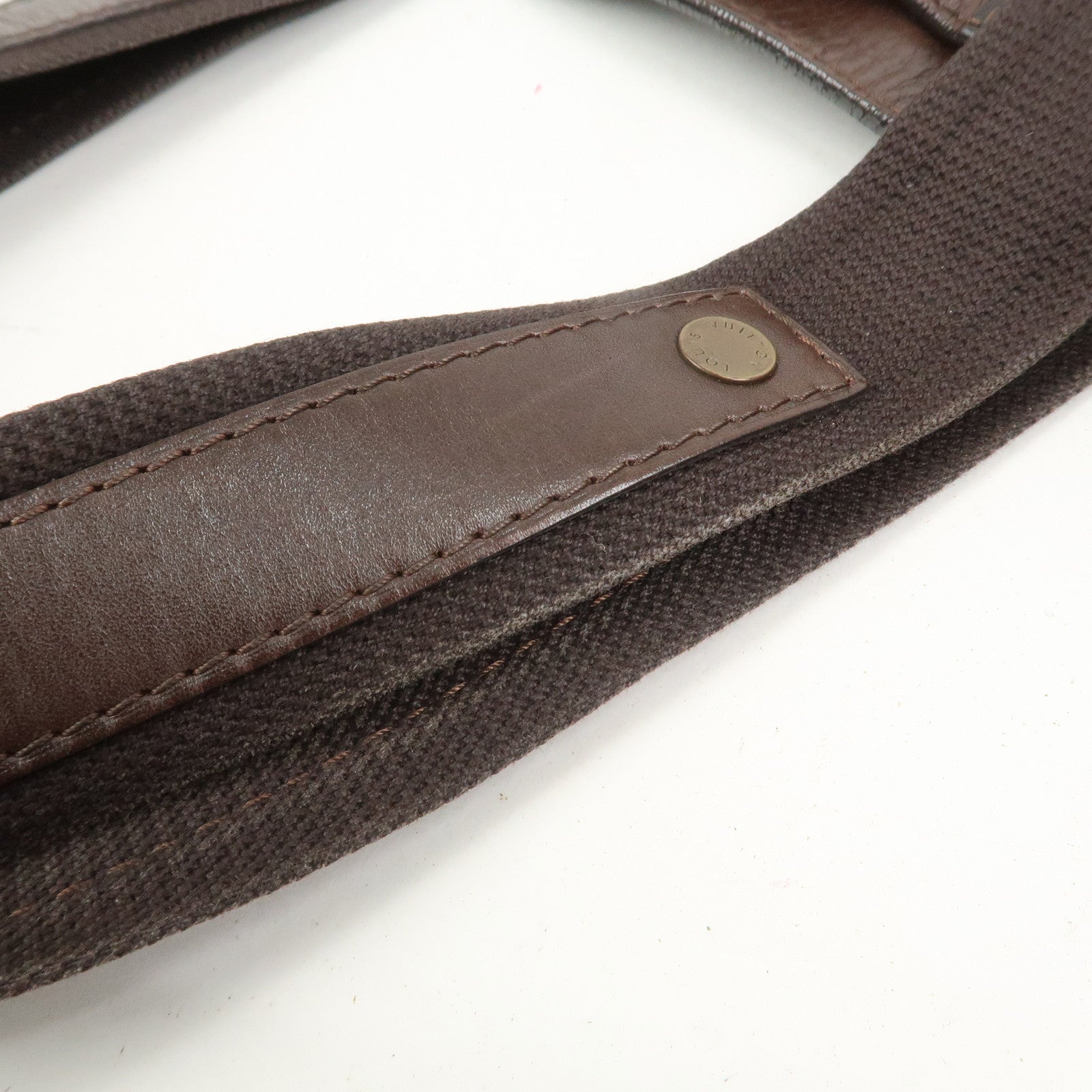 Louis Vuitton Mohican Calf Leather Tote Bag Brown Cafe M92531