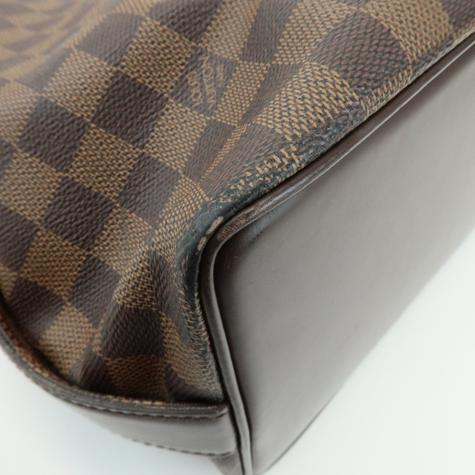 Louis Vuitton Damier Ebene Chelsea Canvas Shoulder Bag N51119