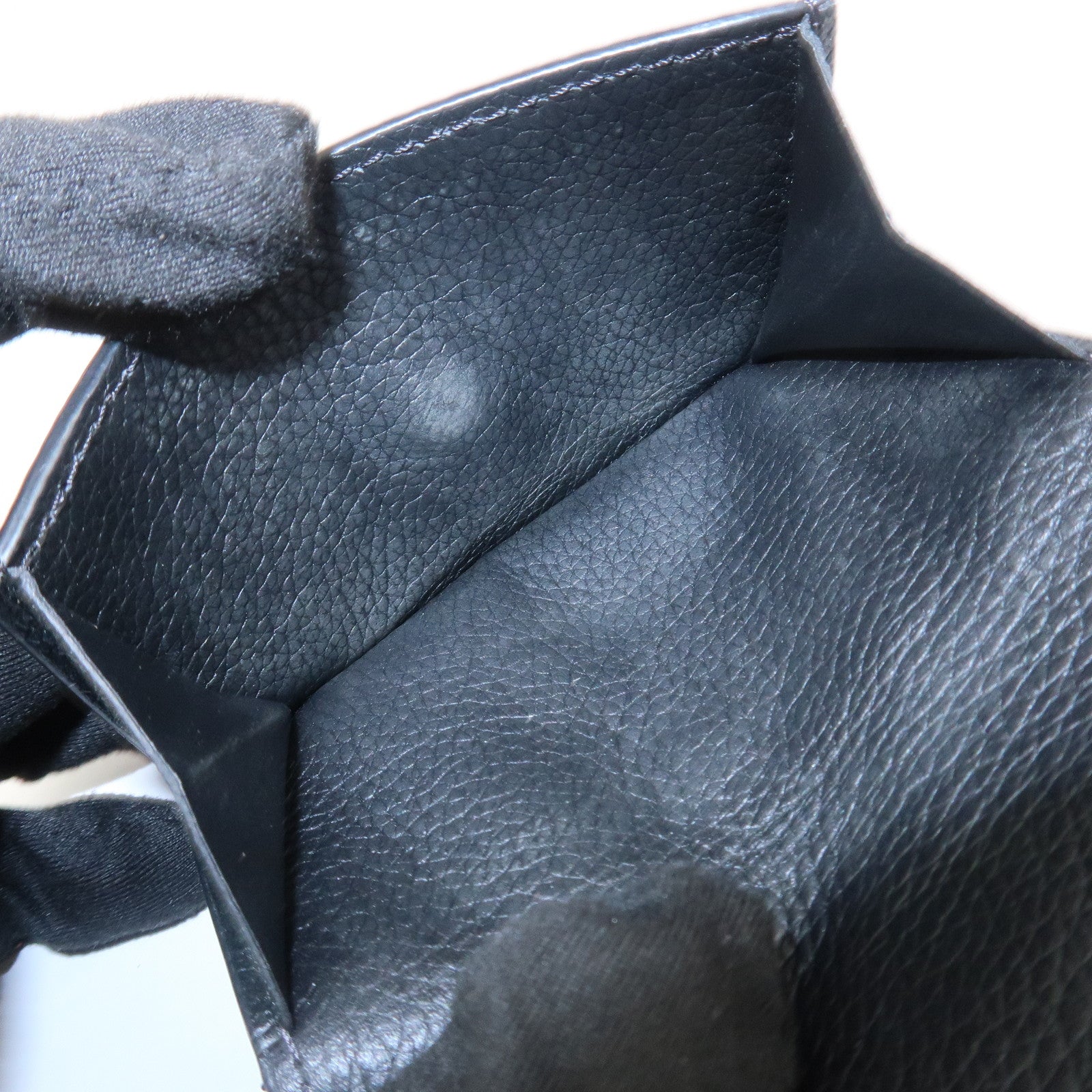Louis Vuitton Portefeuille Lock Mini Compact Wallet Noir M63921