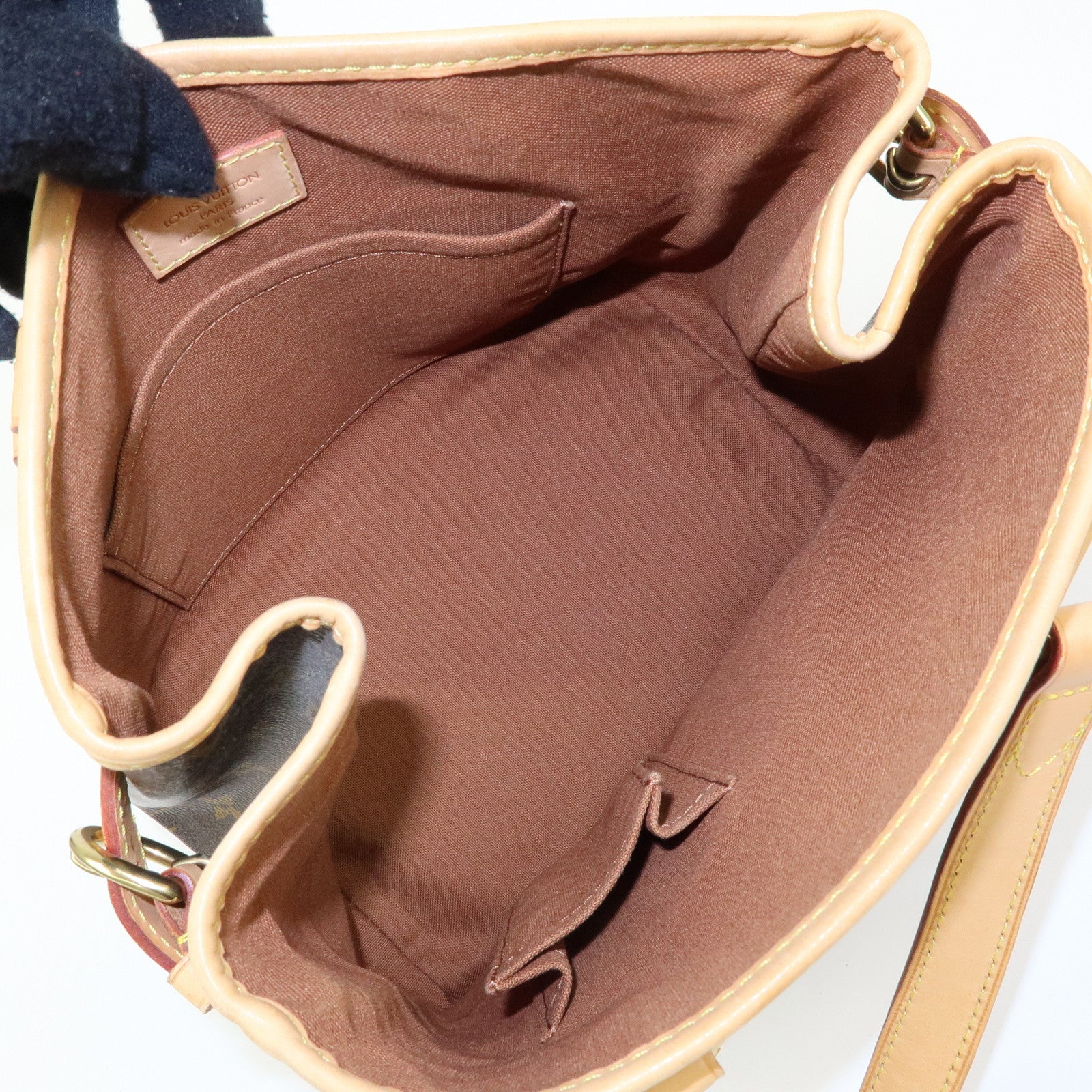 Louis Vuitton Monogram Batignolles Canvas Tote Bag Hand Bag M51156