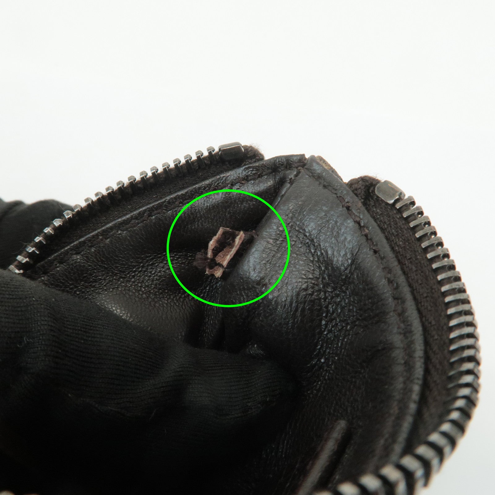 GUCCI Set of 2 Guccissima Leather Canvas Coin Case 233183/131988 Used