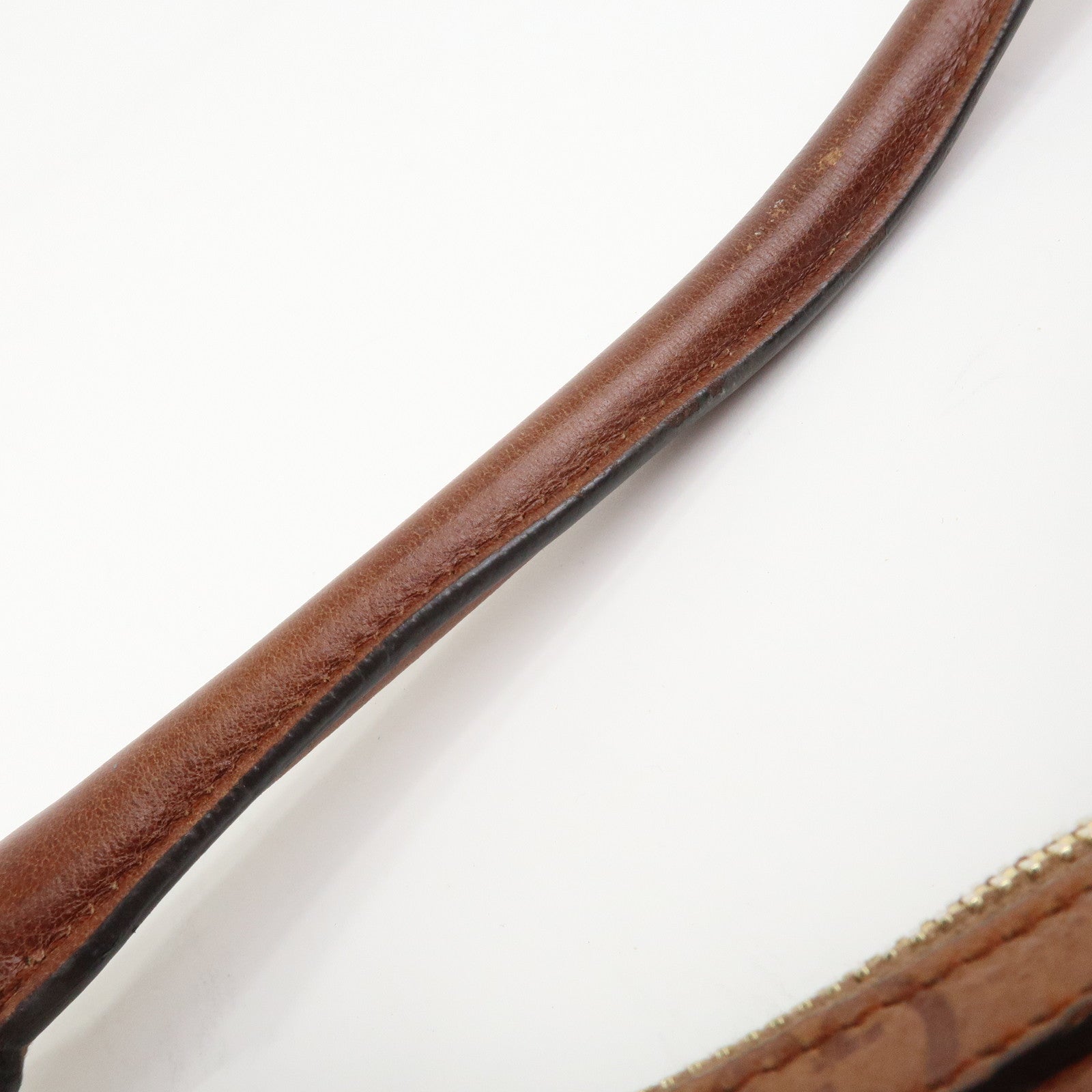 GUCCI Guccissima Leather Shoulder Bag Hand Bag Brown 181515