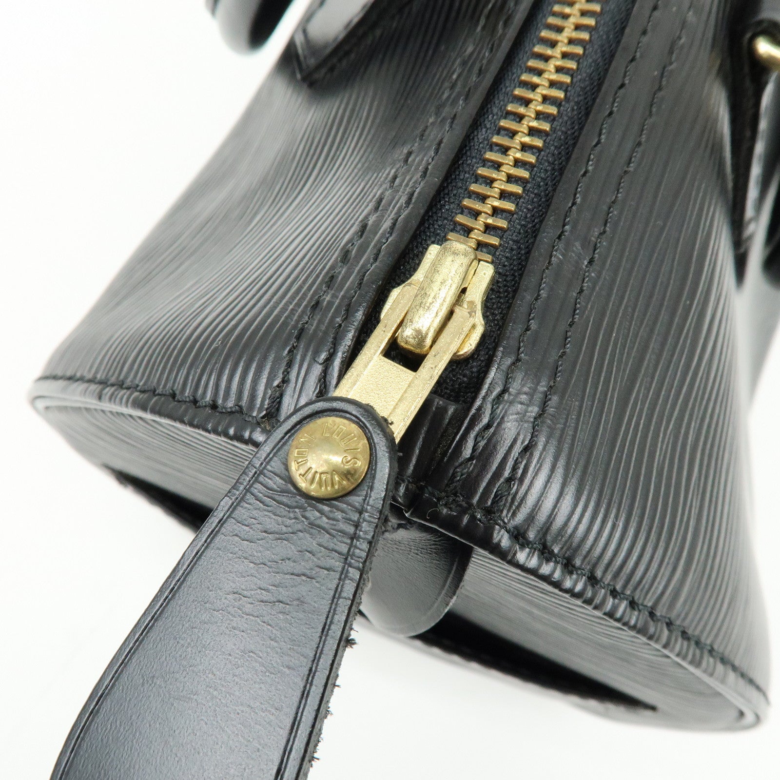 Louis Vuitton Epi Speedy 25 Hand Bag Boston Bag Noir M59032