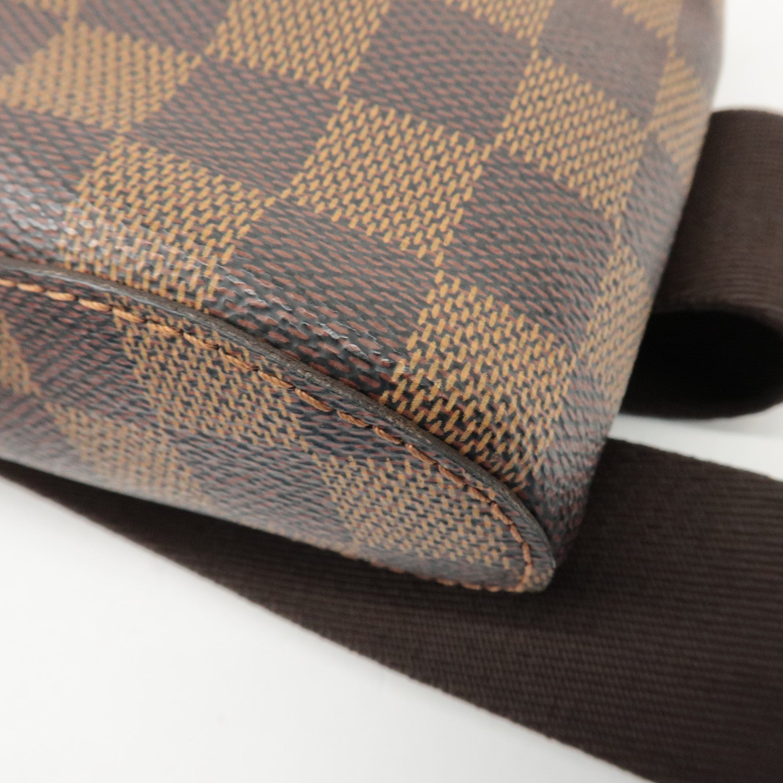 Louis Vuitton Damier Ebene Geronimos Crossbody Bag Waist Bag N51994 Used