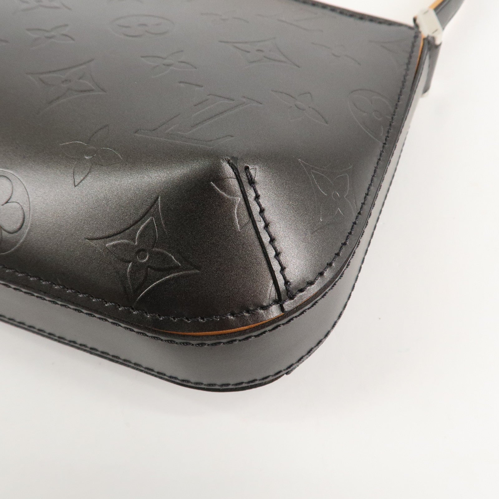 Louis Vuitton Monogram Matt Fowler Shoulder Bag Black M55145