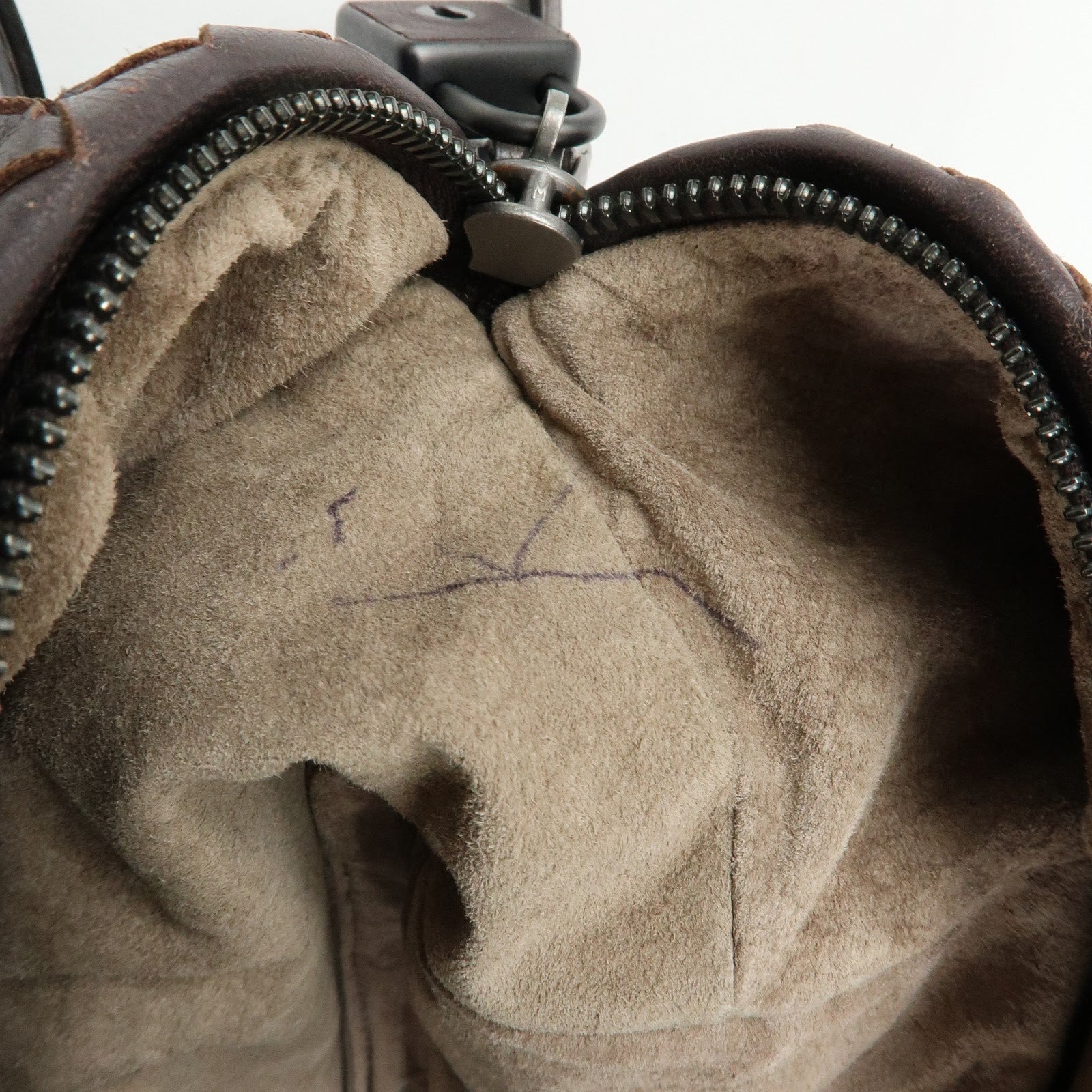 BOTTEGA VENETA Intrecciato Leather Shoulder Bag Brown 255693