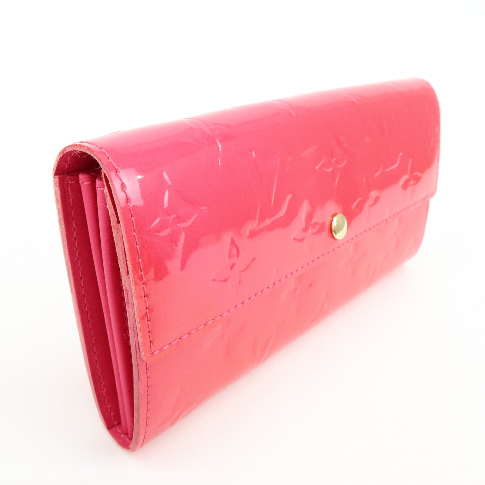 Louis Vuitton Monogram Vernis Portefeuille Sarah Long Wallet M93633
