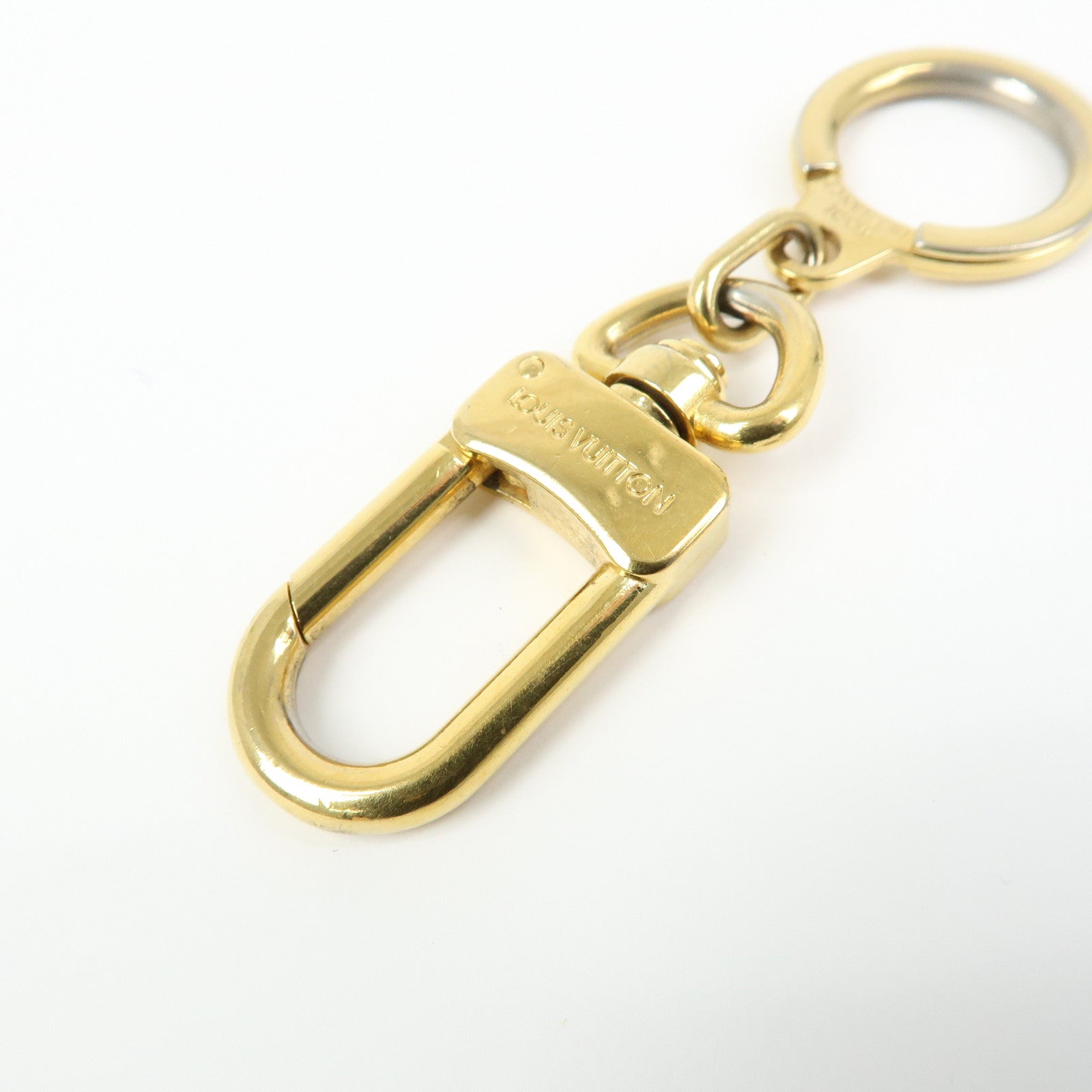 Louis Vuitton Ano Cles Key Chain Bag Chram Gold M62694