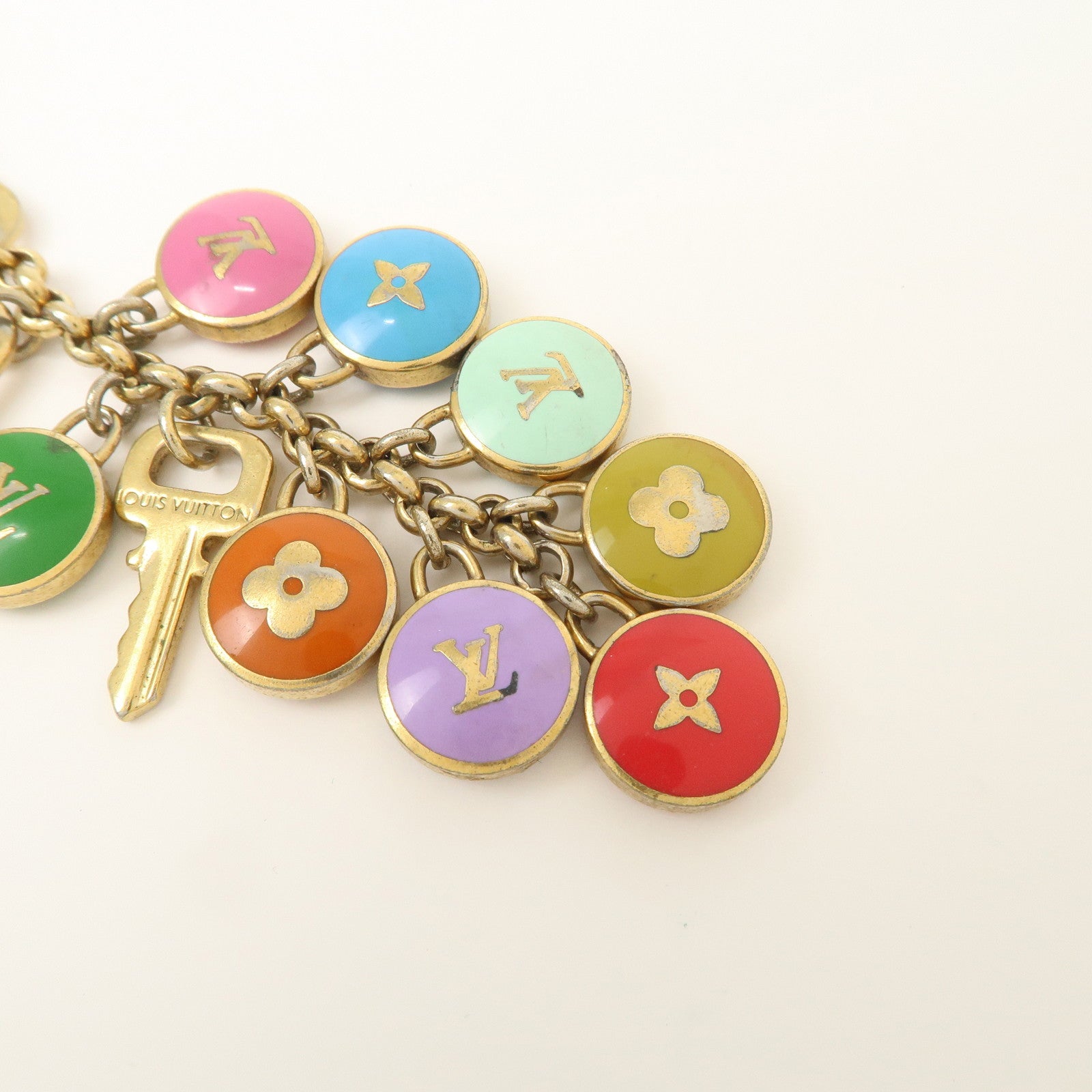Louis Vuitton Porte Cles Pastille Bag Charm Multicolor M65381