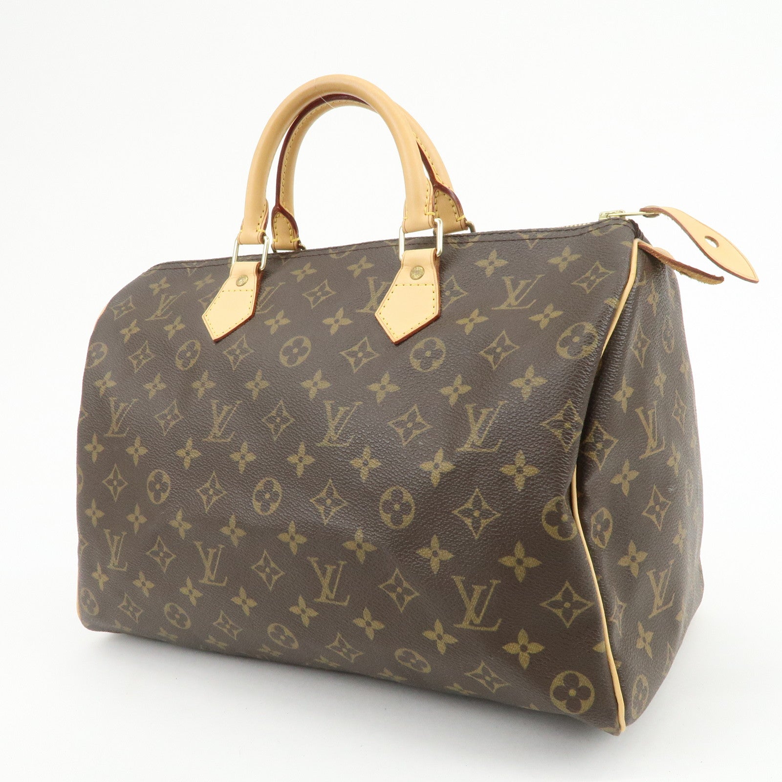 Louis Vuitton Monogram Speedy 35 Boston Bag Hand Bag M41524