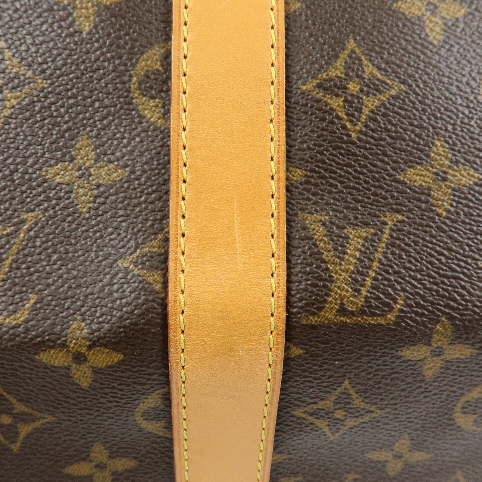 Louis Vuitton Monogram Keep All Bandouliere 50 Boston Bag M41416