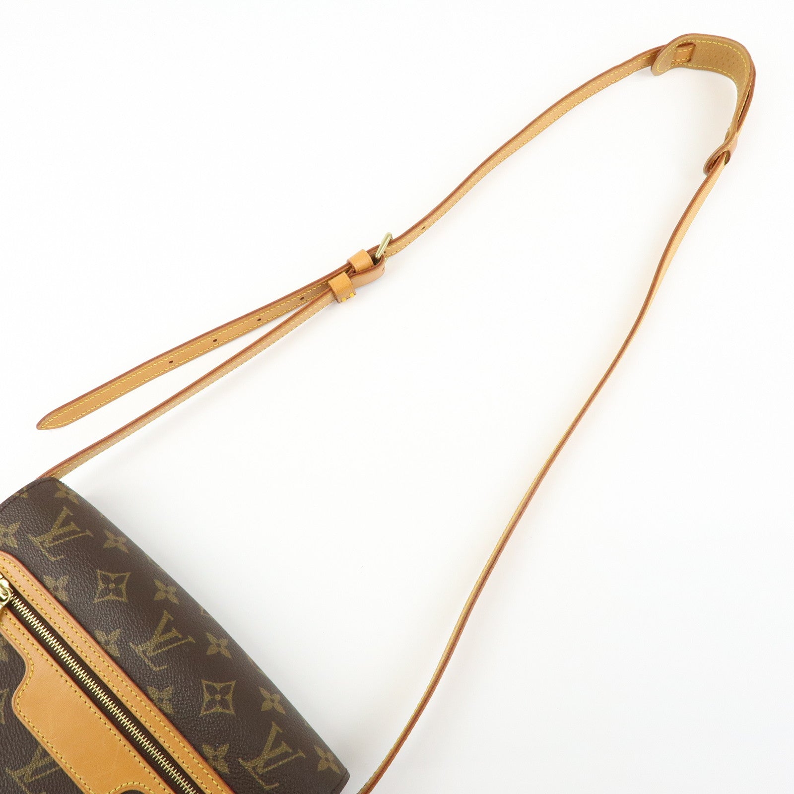 Louis Vuitton Monogram Saint Germain 24 Shoulder Bag Brown M51210