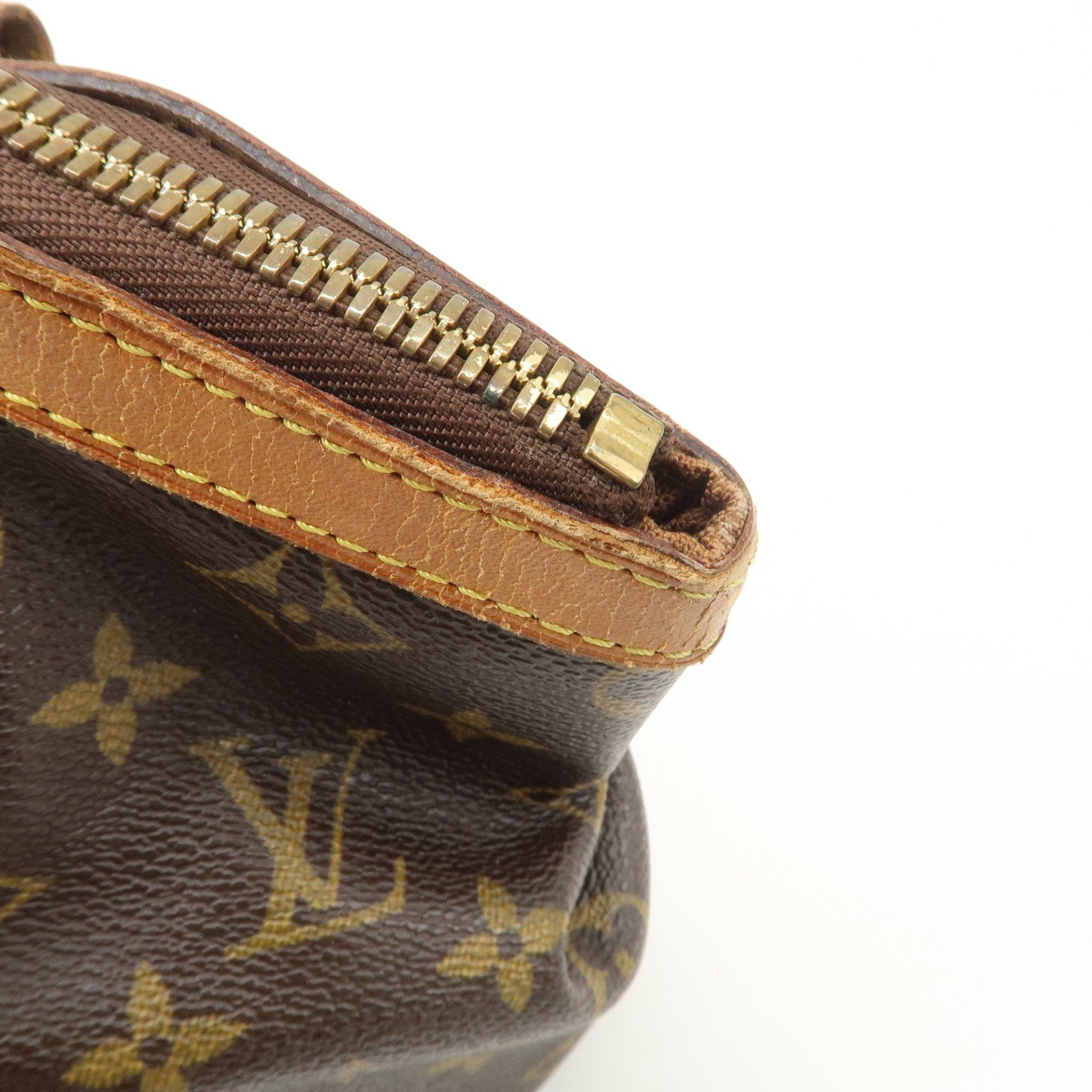 Louis Vuitton Monogram Tivoli PM Hand Bag Brown M40143 Used