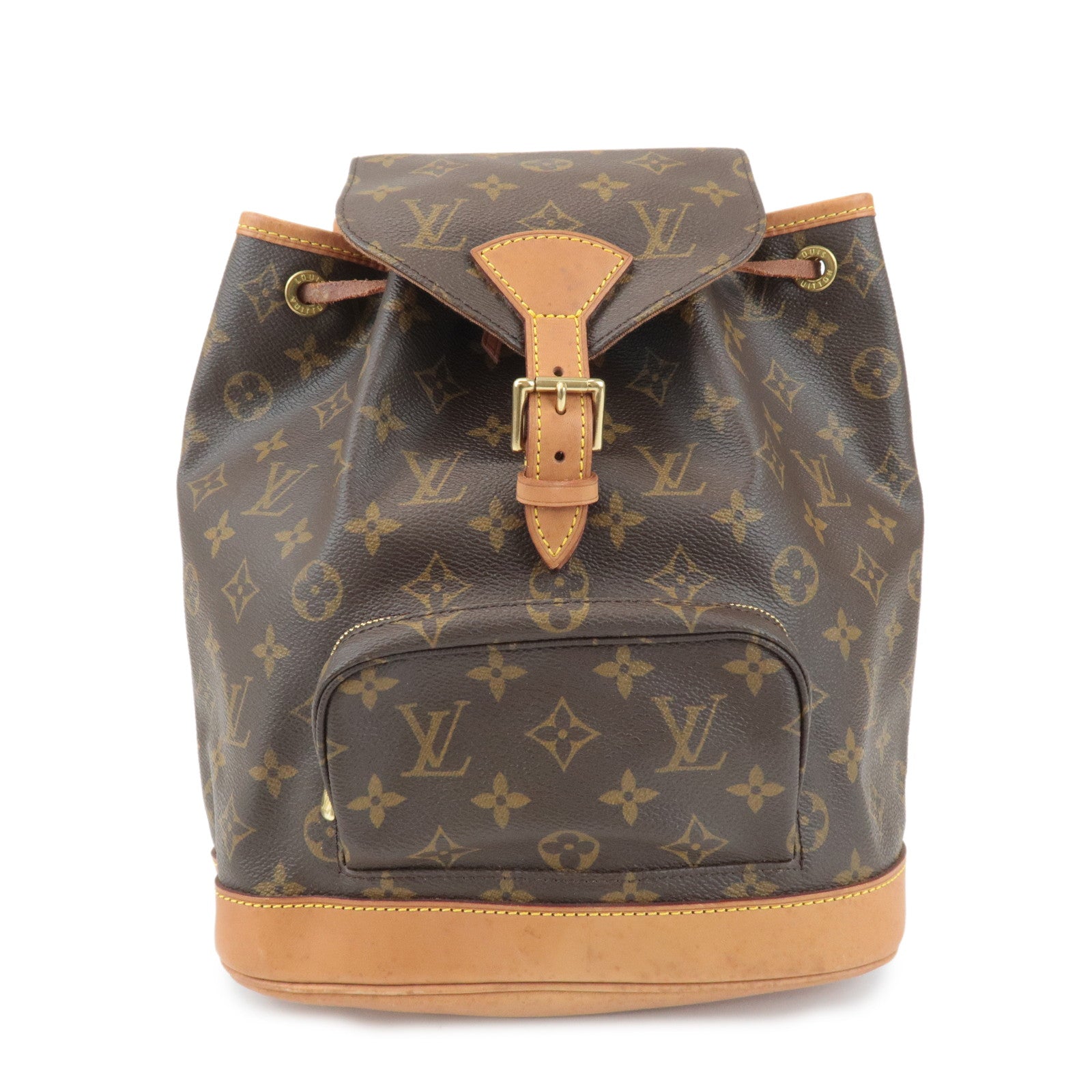 Louis Vuitton Monogram Montsouris MM Backpack Brown M51136